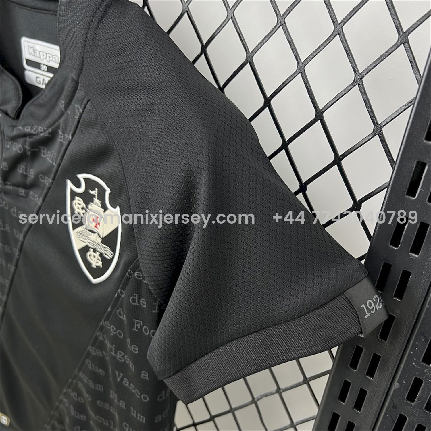 ManixJersey.com | Vasco da Gama 24-25 Black Special Edition Kids Kit -Customize Name, Number and Patch | Worldwide Shipping