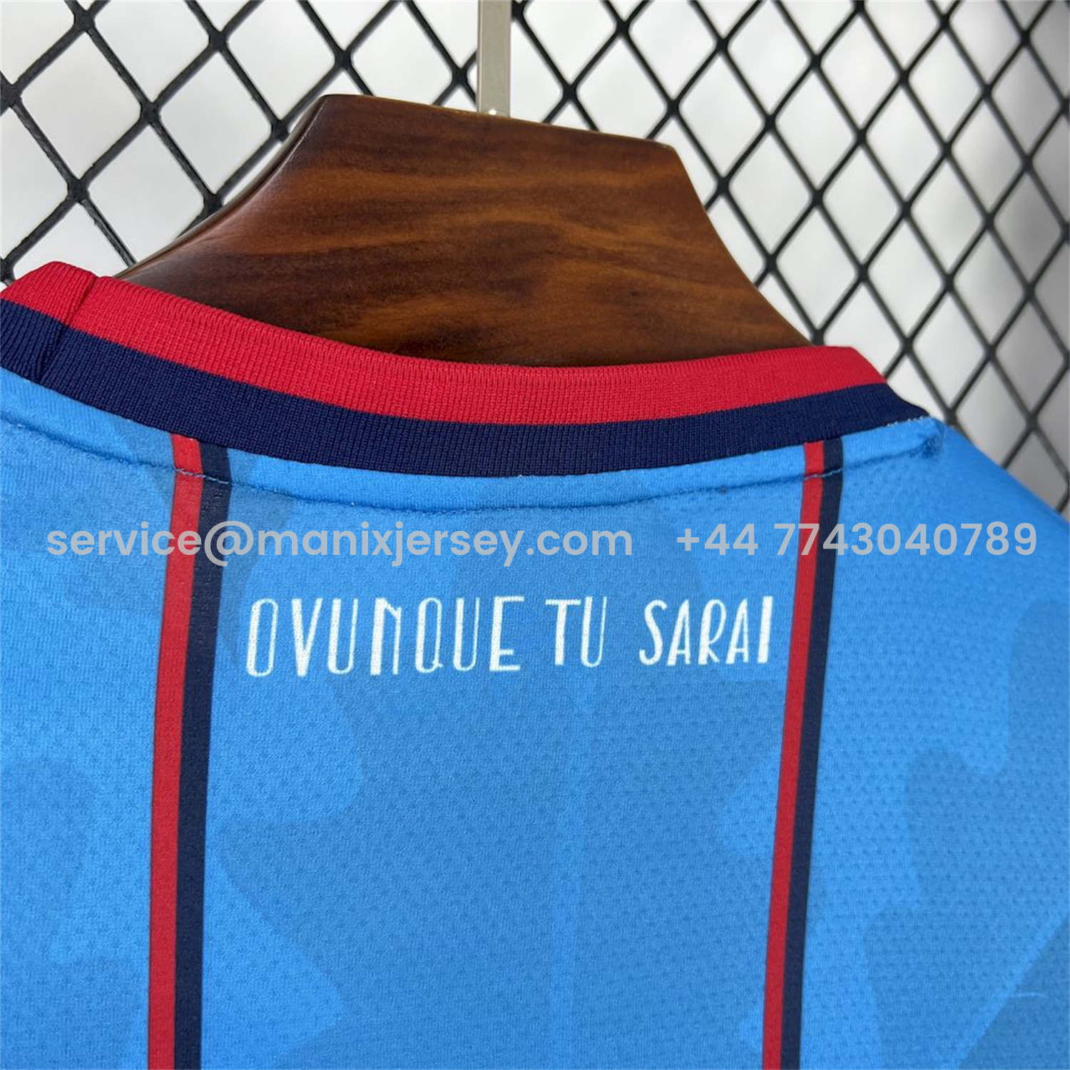 ManixJersey.com | Cagliari Calcio 25-26 Third Jersey - Fans Version -Customize Name, Number and Patch | Worldwide Shipping