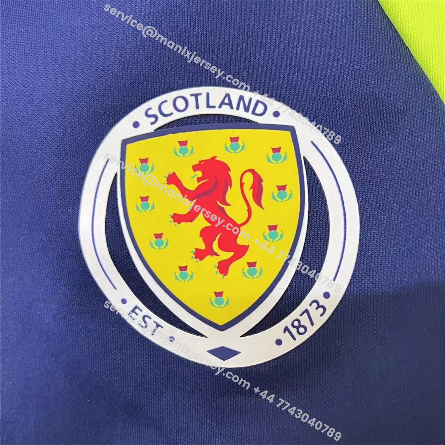 ManixJersey.com | S-c-o.t l.a-n.d 2026 Blue And Green Unisex Pullover Hoodie -Customize Name, Number and Patch | Worldwide Shipping