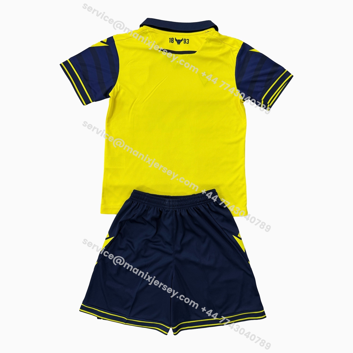 ManixJersey.com | Oxford United 25-26 Home Kids Kit -Customize Name, Number and Patch | Worldwide Shipping