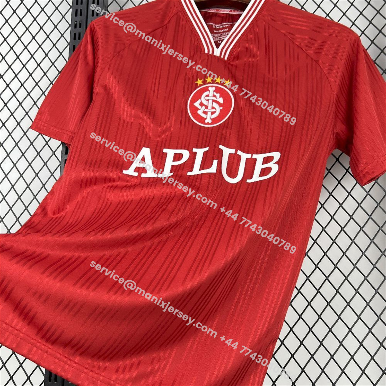 ManixJersey.com | Retro SC Internacional 1997-98 Home Black Jersey -Customize Name, Number and Patch | Worldwide Shipping