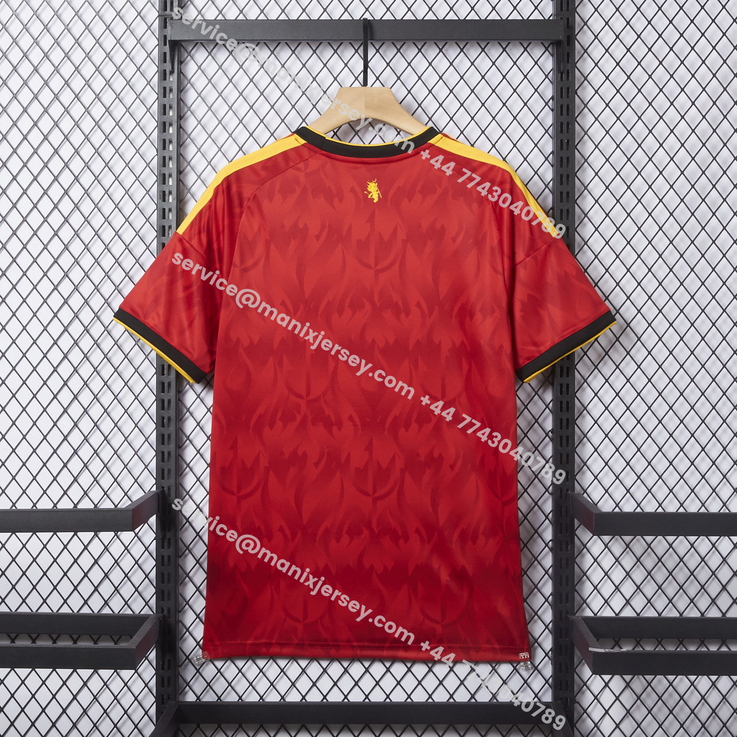 ManixJersey.com | Belgium 2026 Home Jersey (Leaked Version) - Fans Version -Customize Name, Number and Patch | Worldwide Shipping