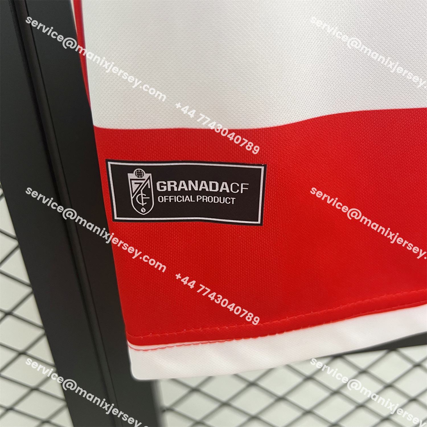ManixJersey.com | Granada CF 25-26 Home Jersey - Fans Version -Customize Name, Number and Patch | Worldwide Shipping