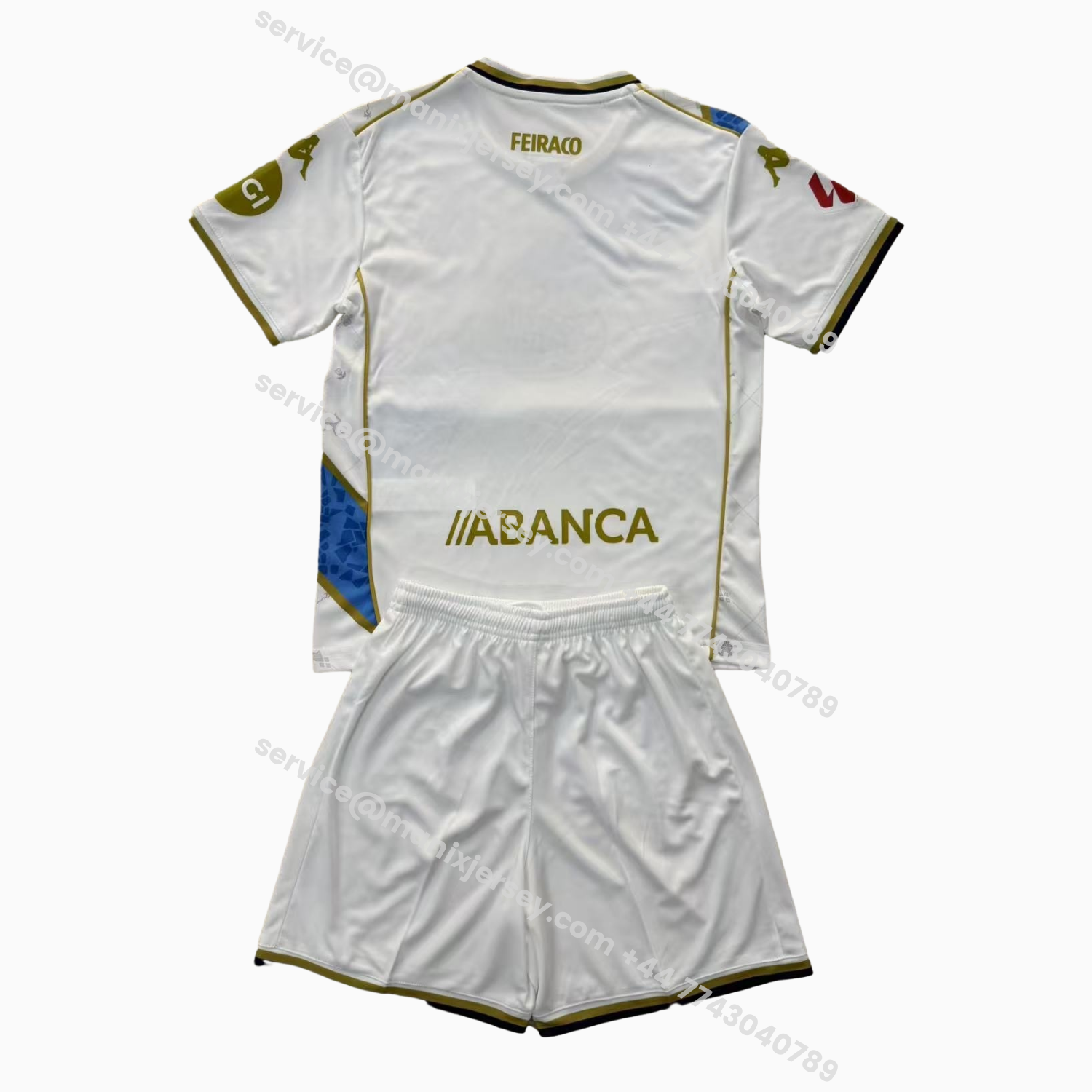 ManixJersey.com | Deportivo de La Coruña 25-26 Away Men's Adult Jersey Set - Fans Version -Customize Name, Number and Patch | Worldwide Shipping