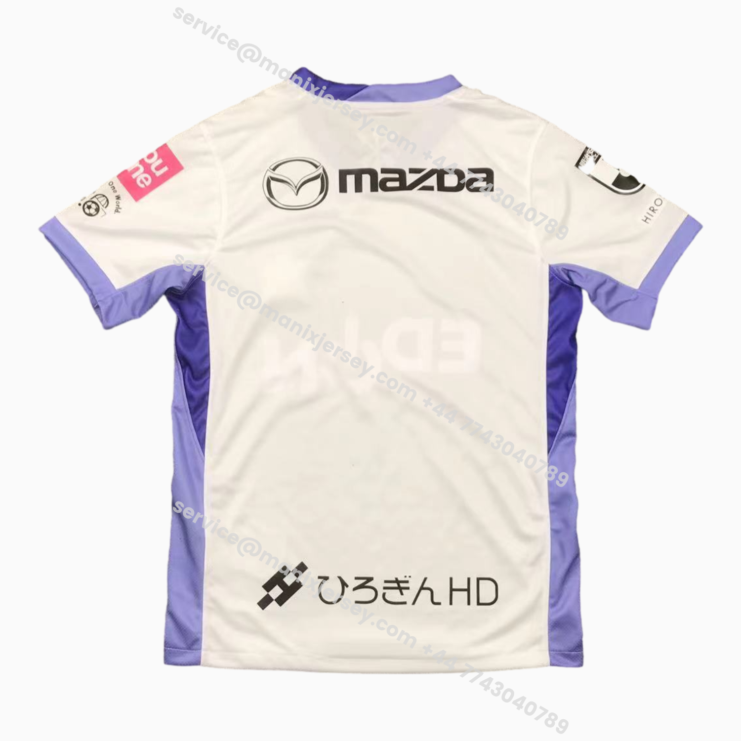 ManixJersey.com | Sanfrecce Hiroshima 25-26 Away Jersey - Fans Version -Customize Name, Number and Patch | Worldwide Shipping