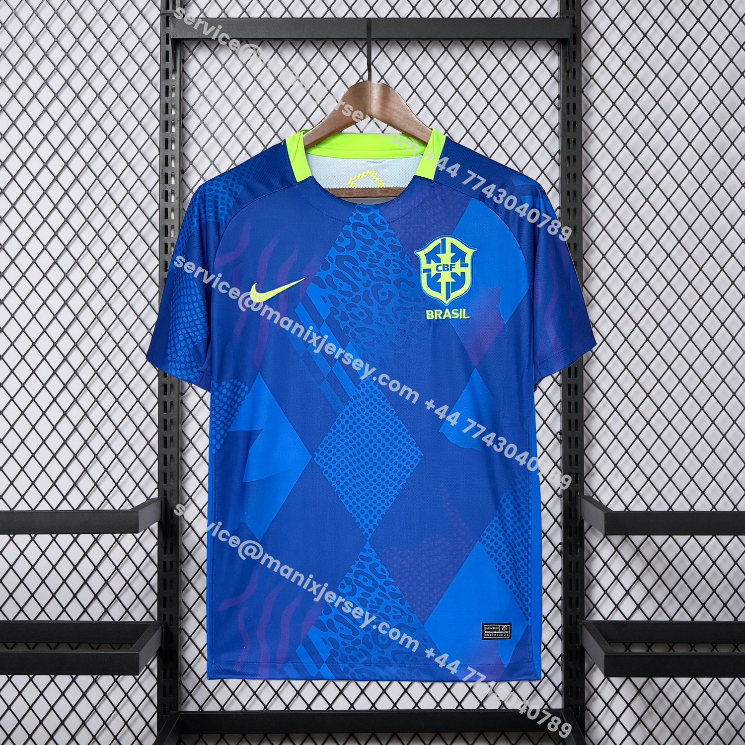 ManixJersey.com | Brazil 2025 Women's Team Away Jersey - Men's Fans Version -Customize Name, Number and Patch | Worldwide Shipping