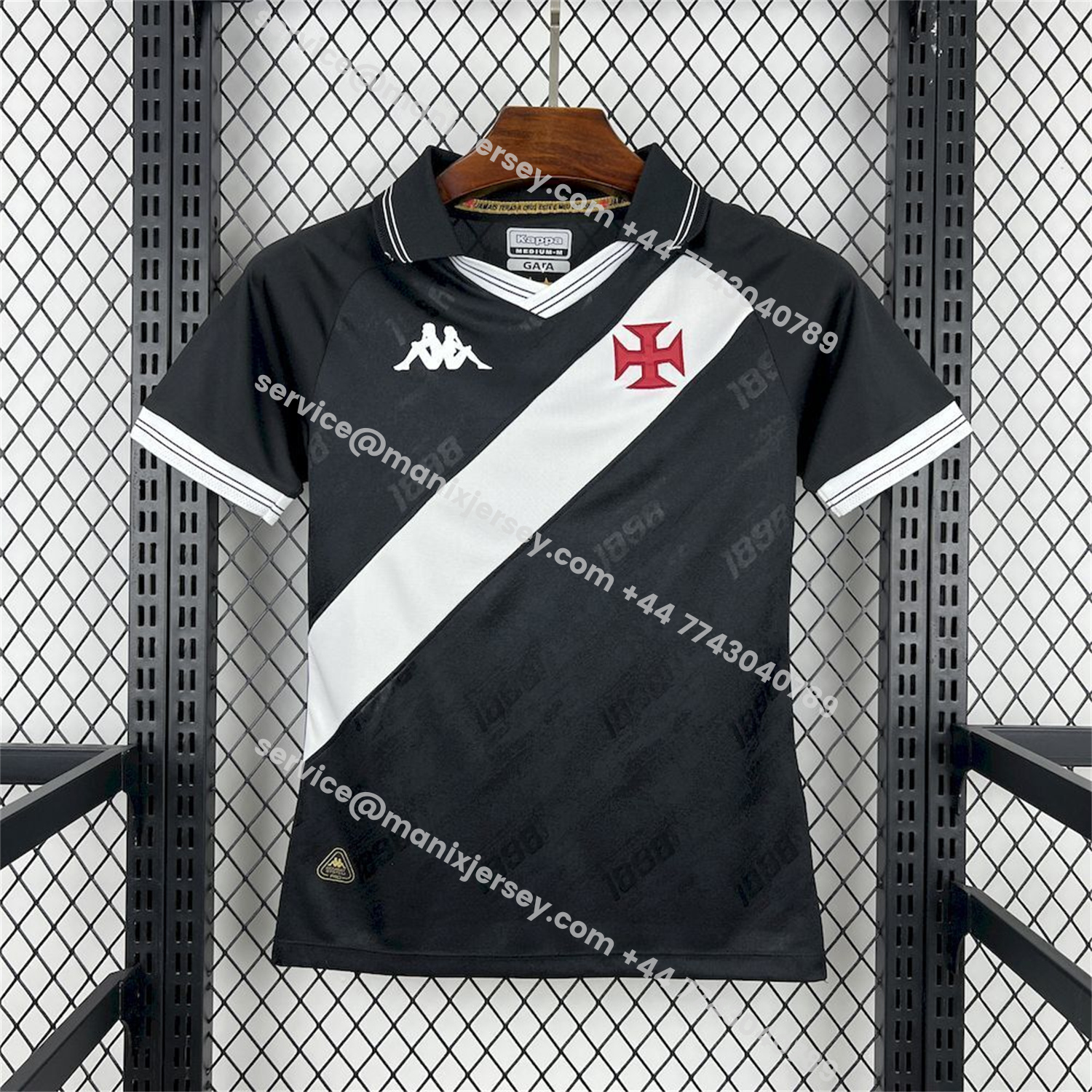 ManixJersey.com | Women's Vasco da Gama 25-26 Home Unsponsored Jersey -Customize Name, Number and Patch | Worldwide Shipping