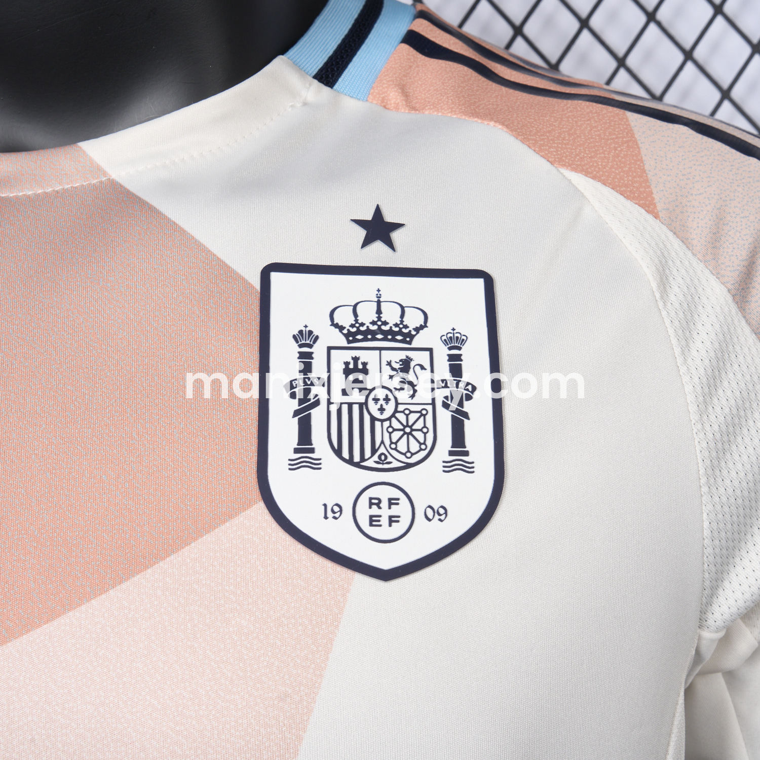 ManixJersey.com | Spain 2025 Women's Team Away Jersey - Men's Player Version -Customize Name, Number and Patch | Worldwide Shipping