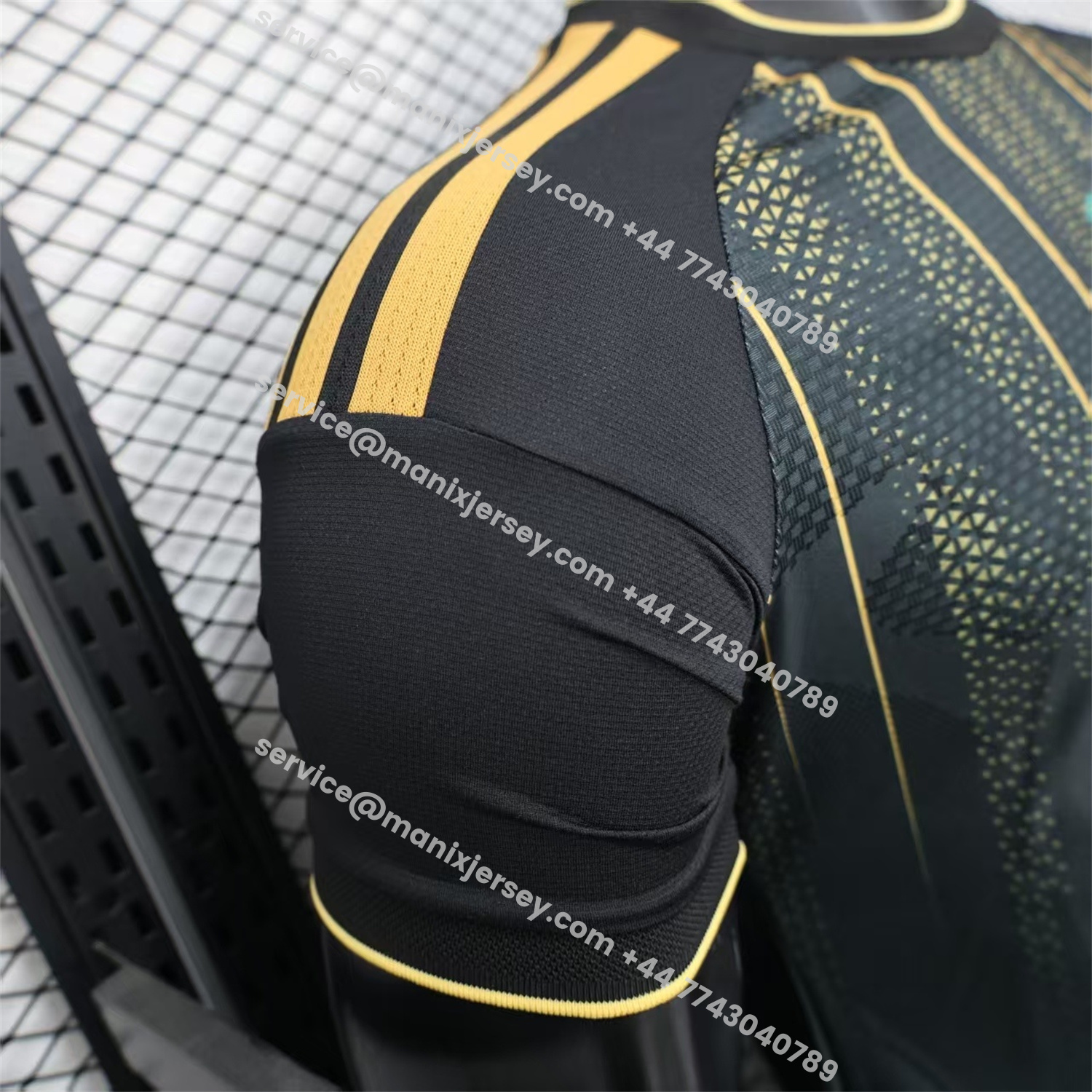 ManixJersey.com | Algeria 2026 Black And Gold Special Jersey - Player Version -Customize Name, Number and Patch | Worldwide Shipping