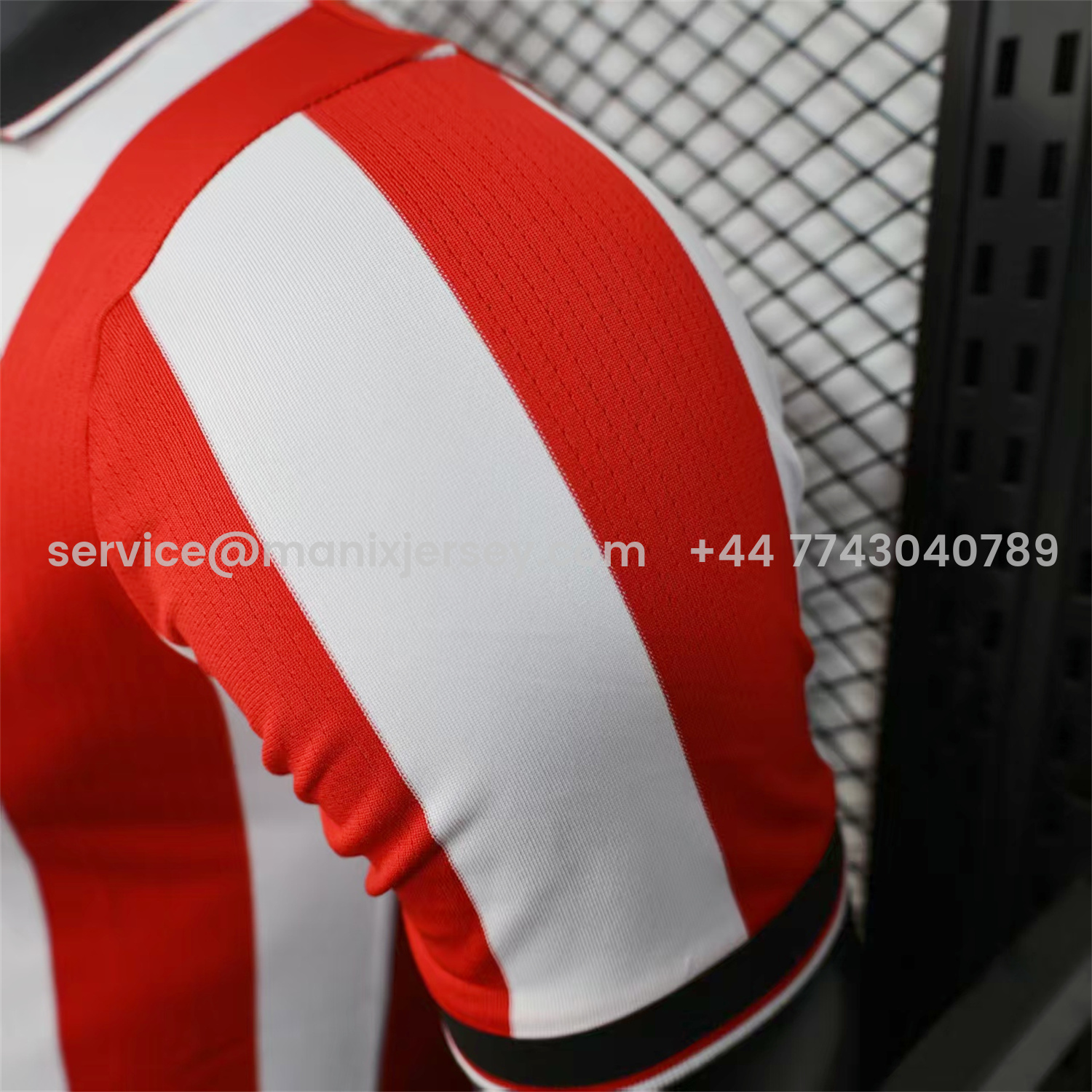 ManixJersey.com | Athletic Bilbao 25-26 Home Jersey - Player Version -Customize Name, Number and Patch | Worldwide Shipping