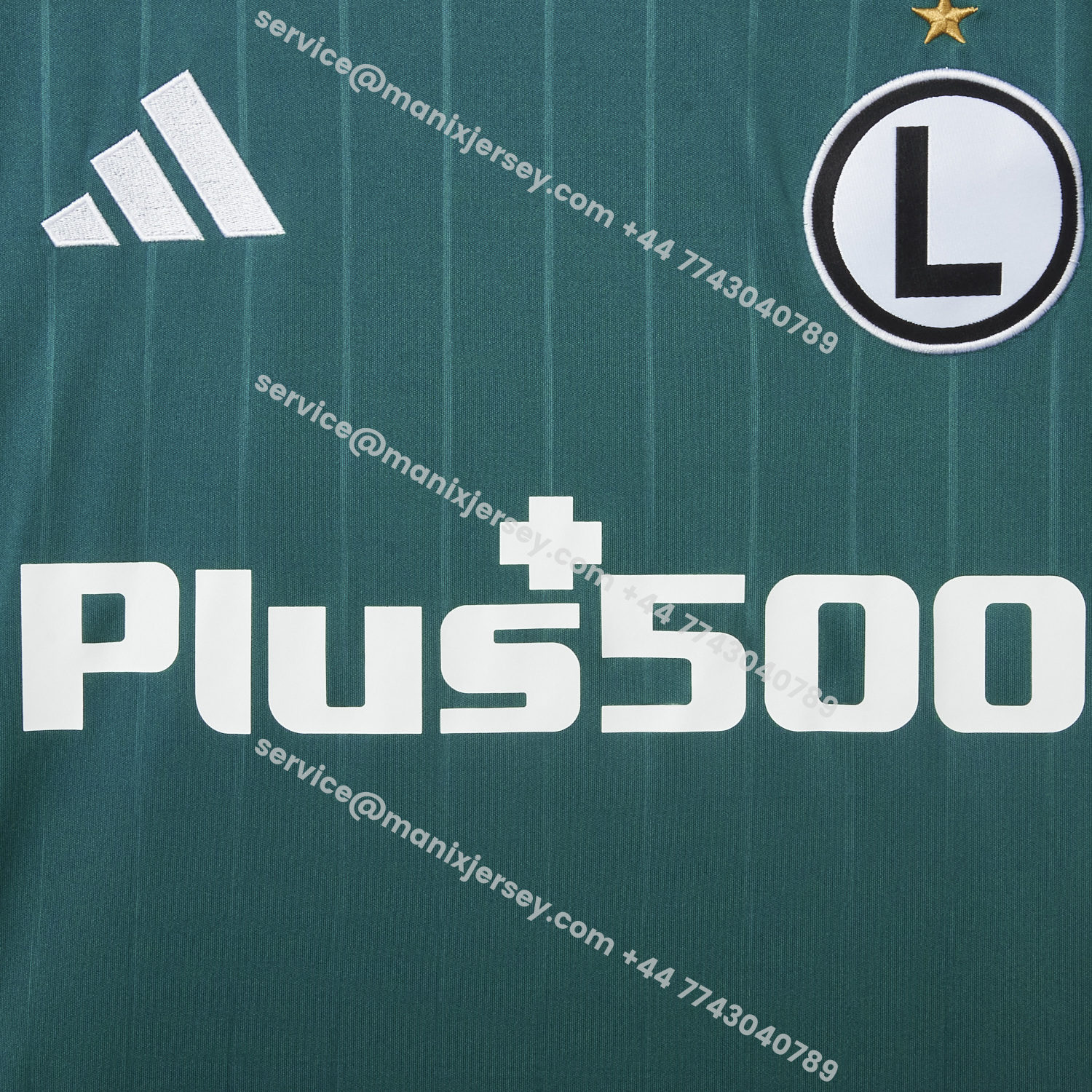 ManixJersey.com | Legia Warszawa 25-26 Away Jersey - Fans Version -Customize Name, Number and Patch | Worldwide Shipping