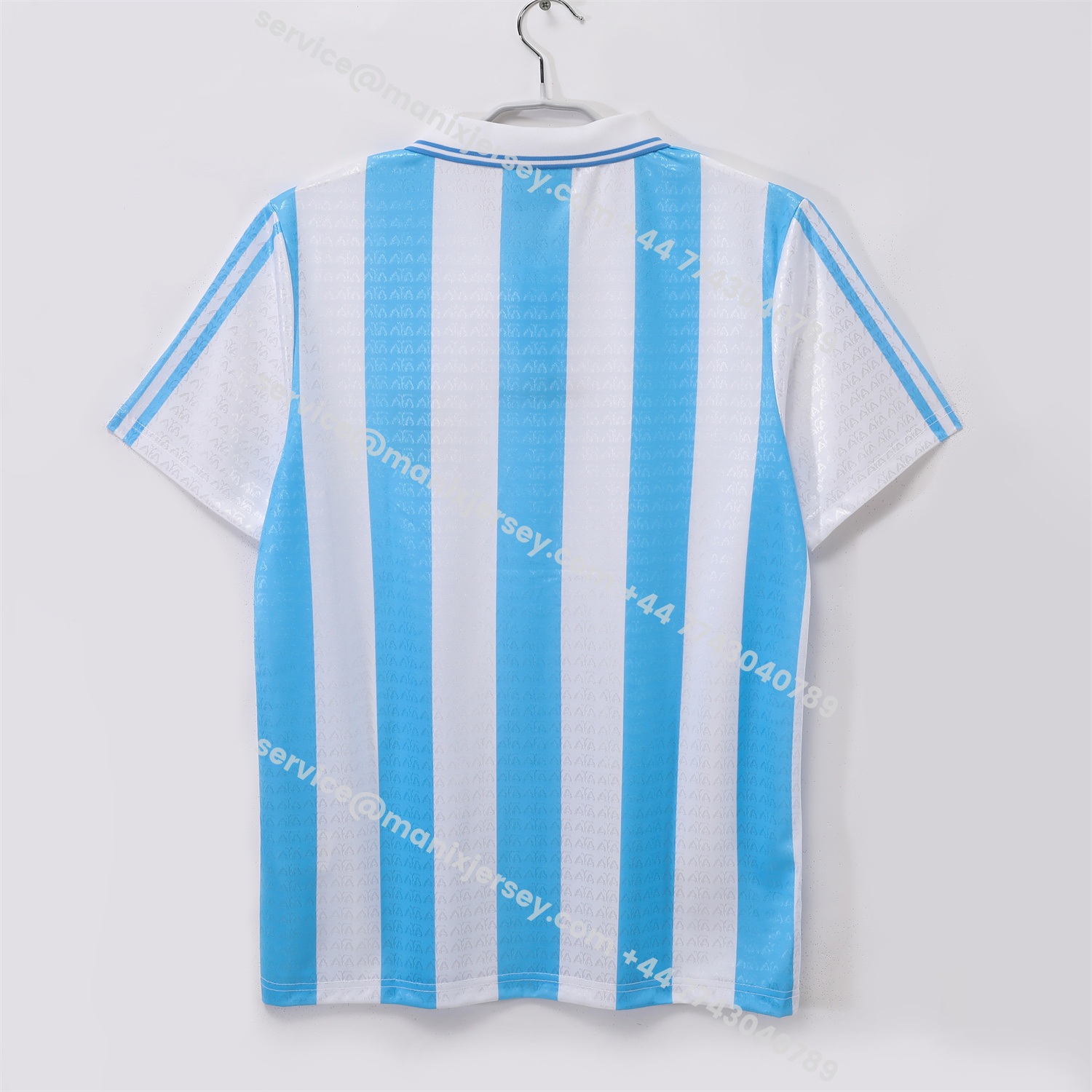 ManixJersey.com | Retro Argentina 1994 Home Jersey -Customize Name, Number and Patch | Worldwide Shipping