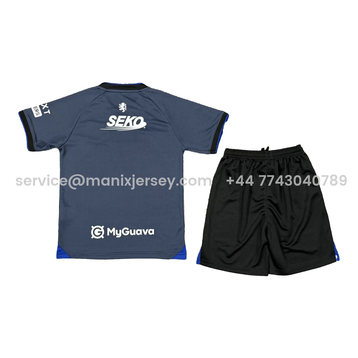 ManixJersey.com | Glasgow Rangers 25-26 Third Kids Kit -Customize Name, Number and Patch | Worldwide Shipping