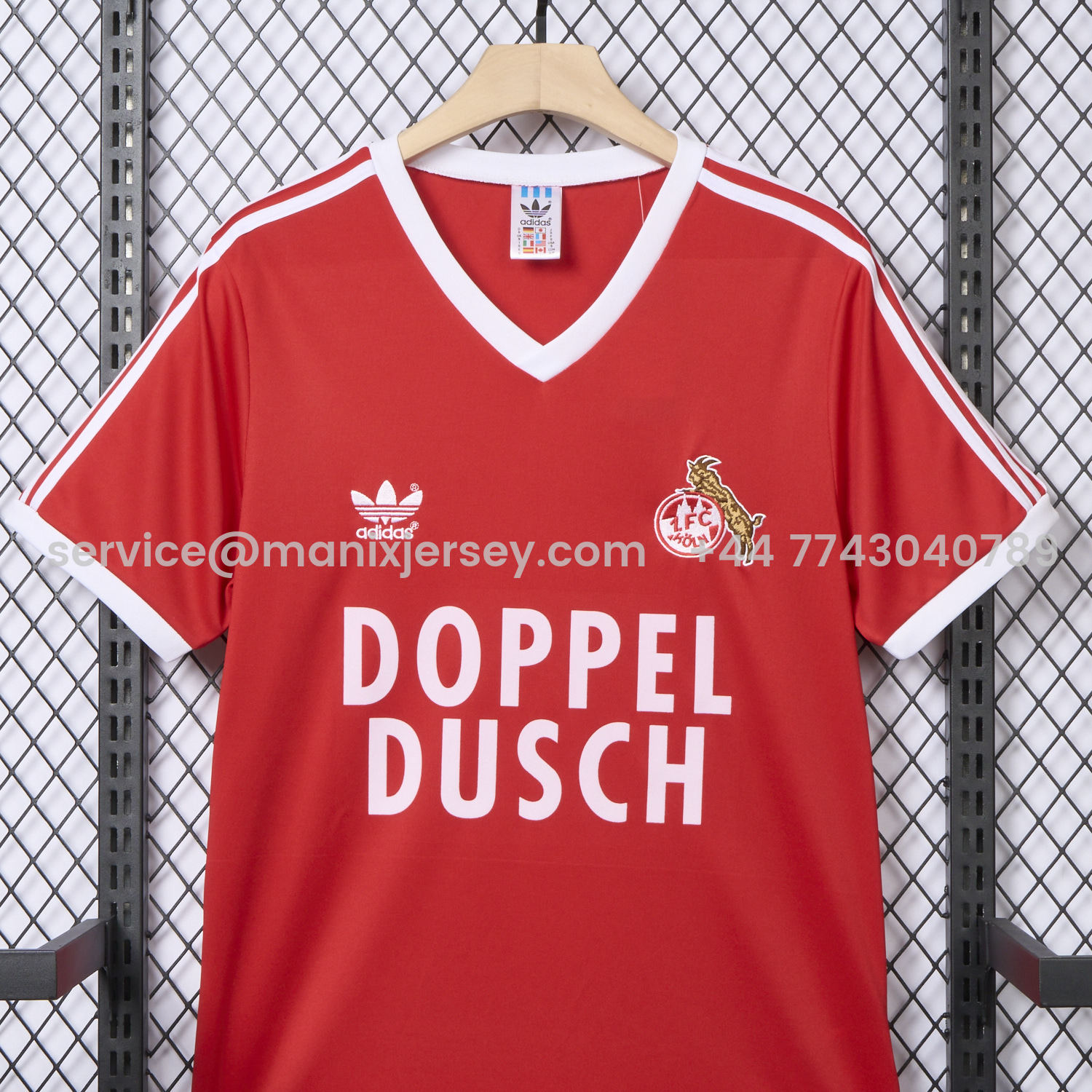 ManixJersey.com | Retro K-O-L-N 1983-84 Away Jersey -Customize Name, Number and Patch | Worldwide Shipping