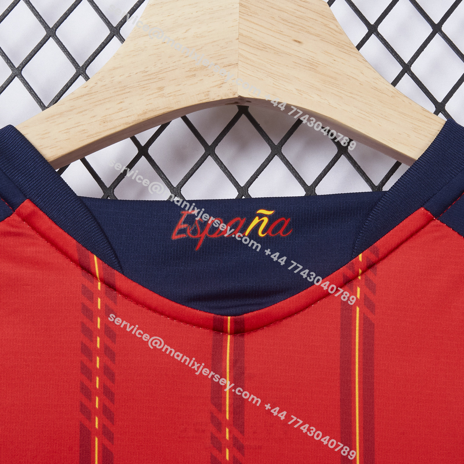 ManixJersey.com | Women's Spain 2026 Home Cropped Jersey -Customize Name, Number and Patch | Worldwide Shipping