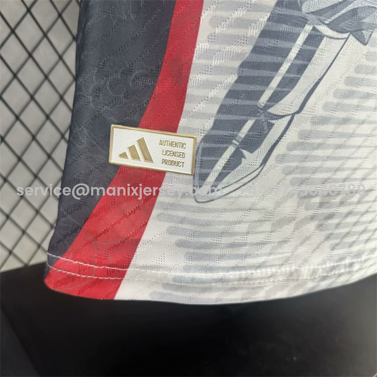 ManixJersey.com | Japan 25-26 Dragon Ball Goku Sketch White & Red Special Jersey - Player Version -Customize Name, Number and Patch | Worldwide Shipping