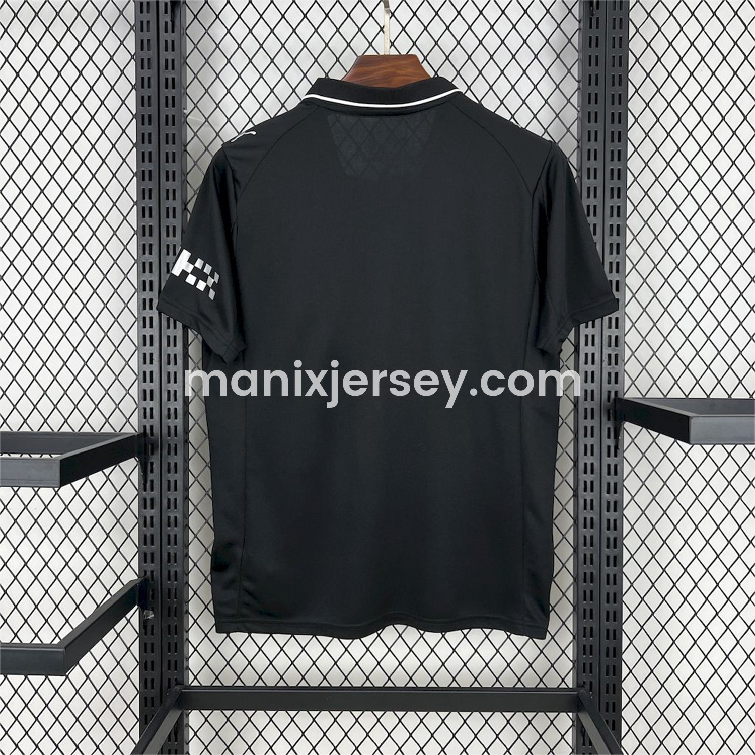 ManixJersey.com | Manchester City 25-26 Away Black Jersey - Fans Version -Customize Name, Number and Patch | Worldwide Shipping
