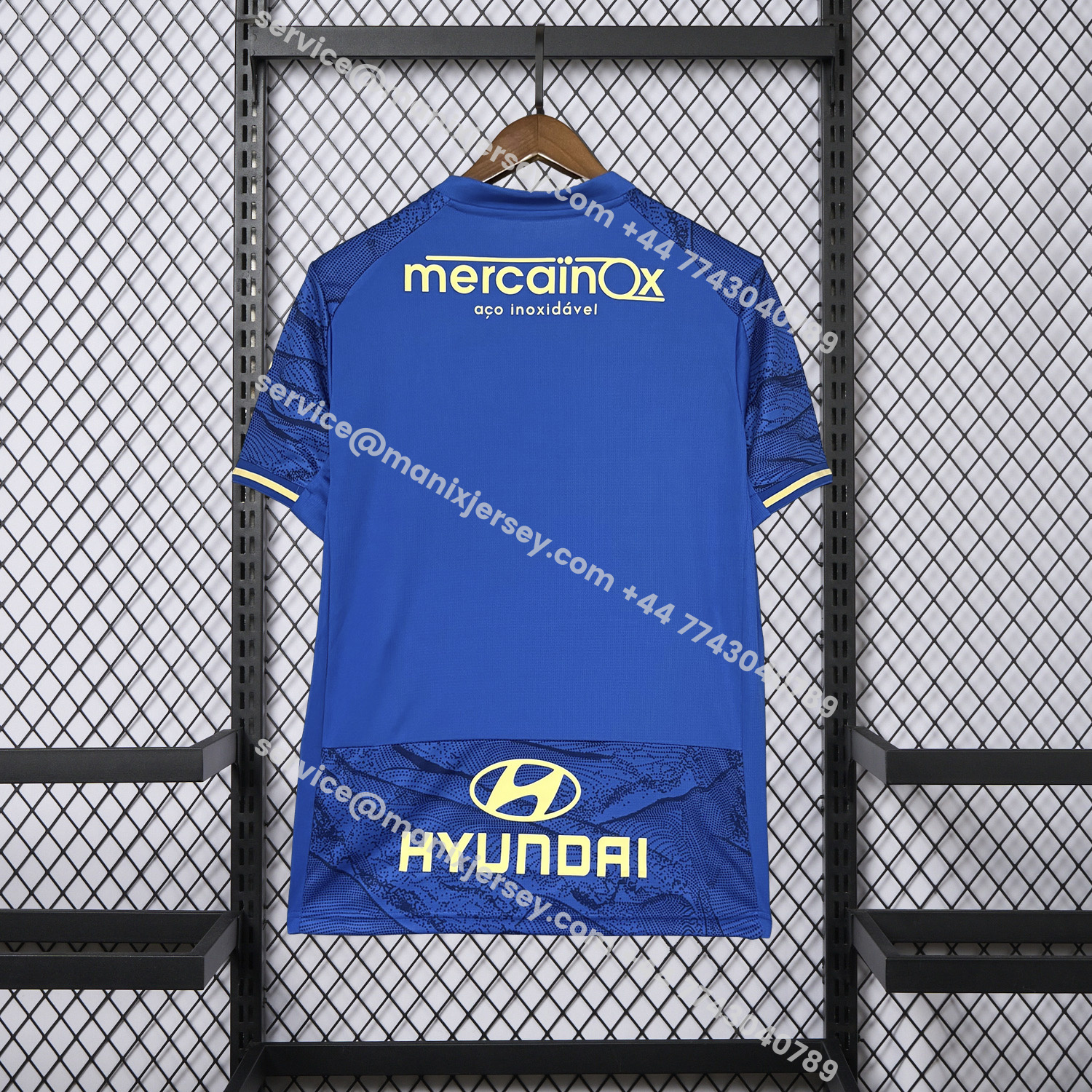 ManixJersey.com | FC Famalicão 25-26 Away Blue Jersey - Fans Version -Customize Name, Number and Patch | Worldwide Shipping