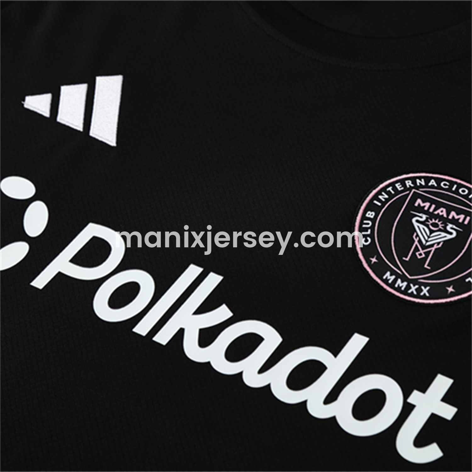 ManixJersey.com | INT M.A.M 25-26 Kids Short-Sleeve Training Set - Black Top and Shorts -Customize Name, Number and Patch | Worldwide Shipping