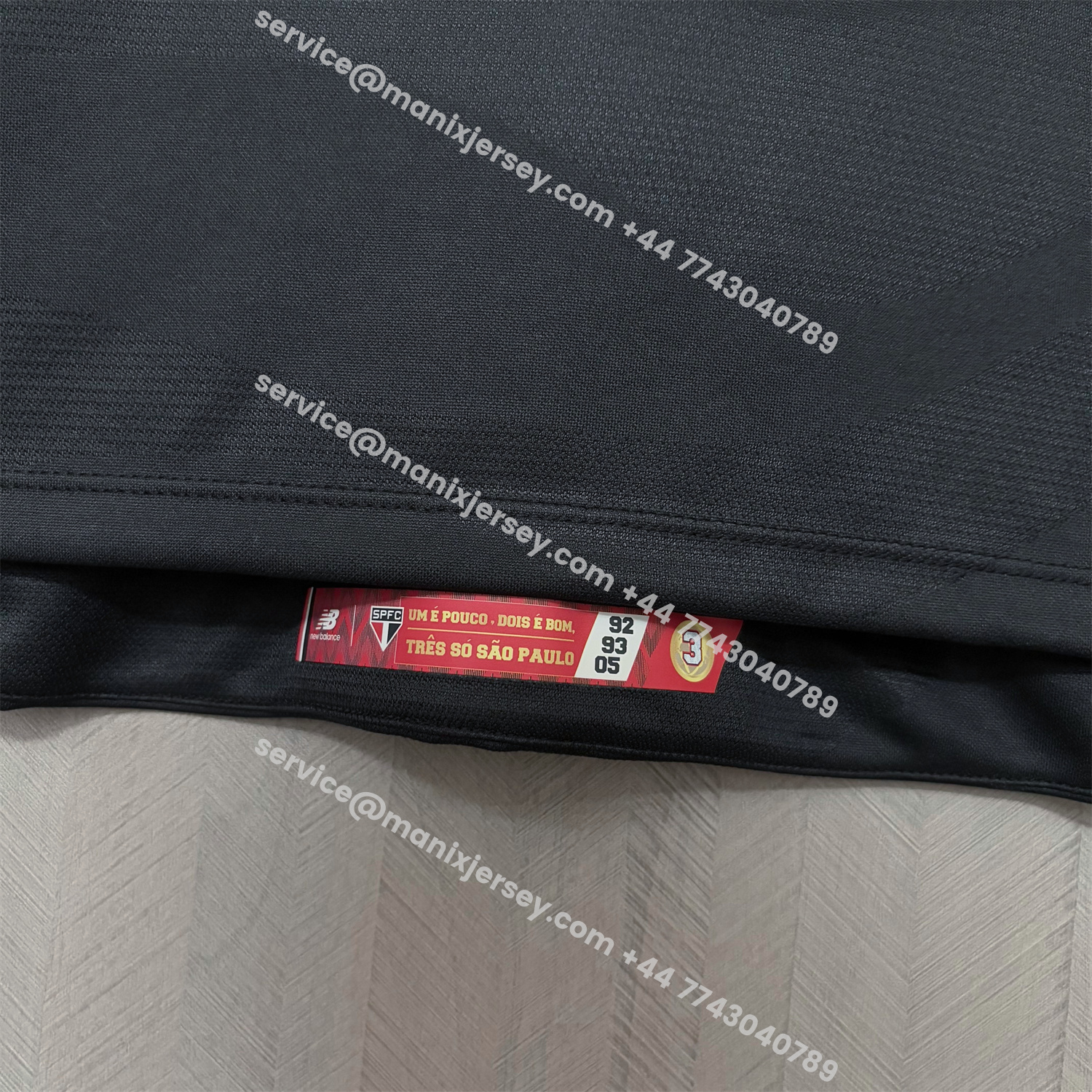 ManixJersey.com | Sao Paulo 25-26 Third Jersey - Fans Version -Customize Name, Number and Patch | Worldwide Shipping