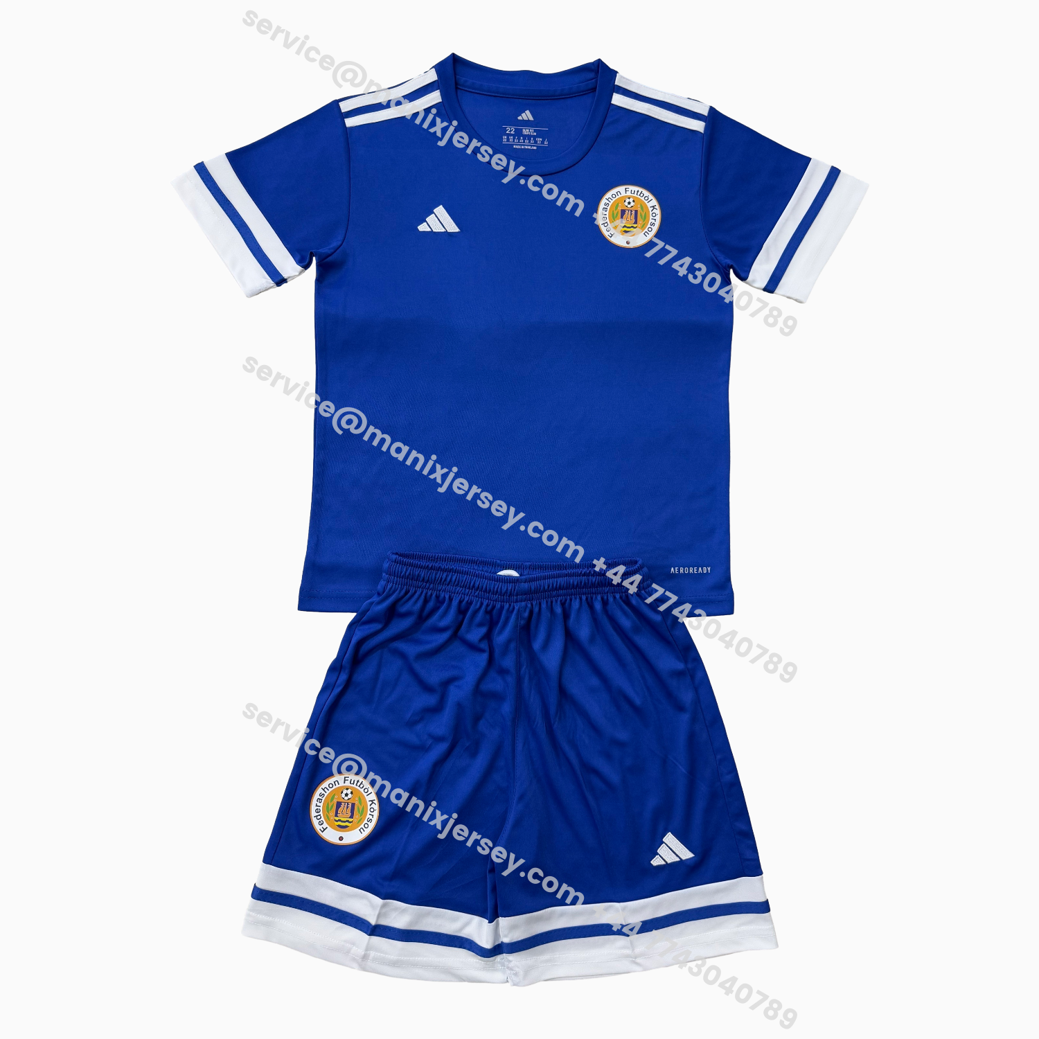 ManixJersey.com | Curaçao 25-26 Home Kids Kit -Customize Name, Number and Patch | Worldwide Shipping