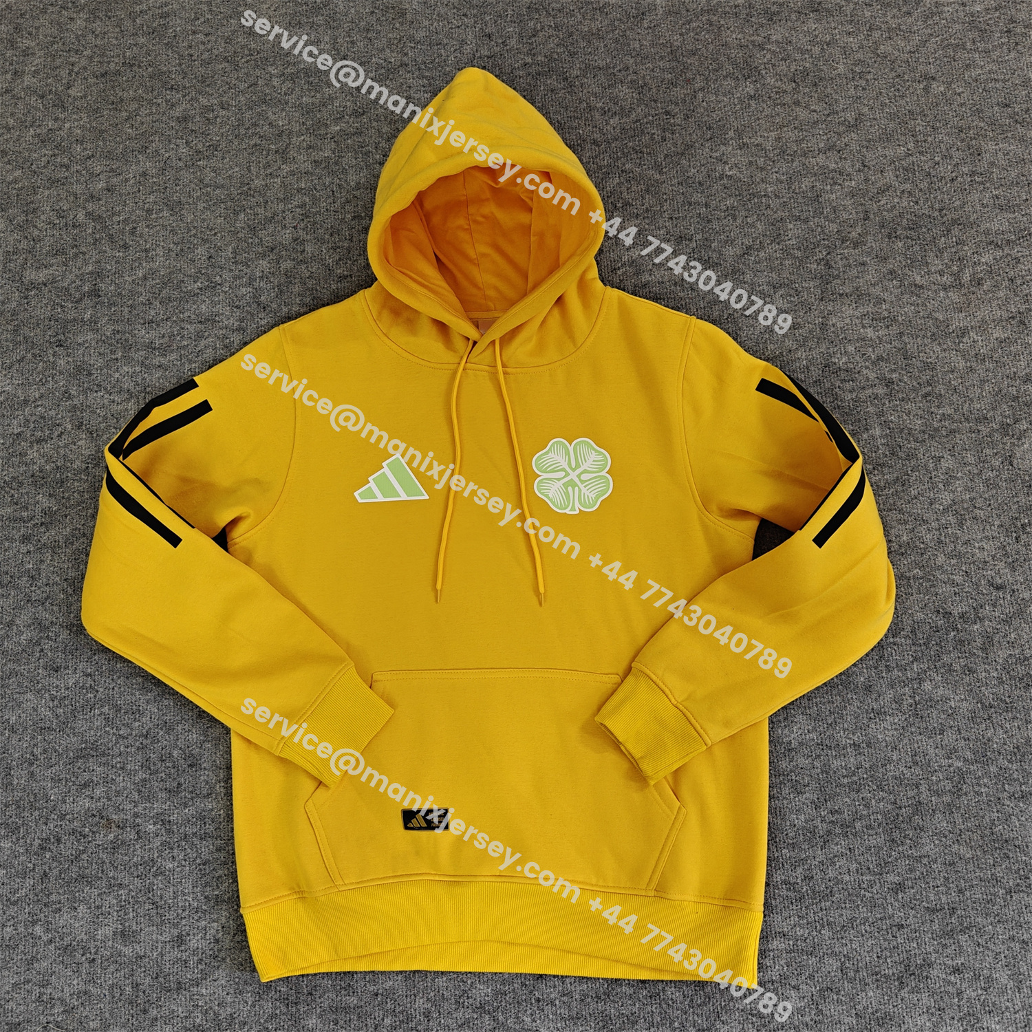 ManixJersey.com | Celtic 25-26 Home Unisex Pullover Hoodie -Customize Name, Number and Patch | Worldwide Shipping