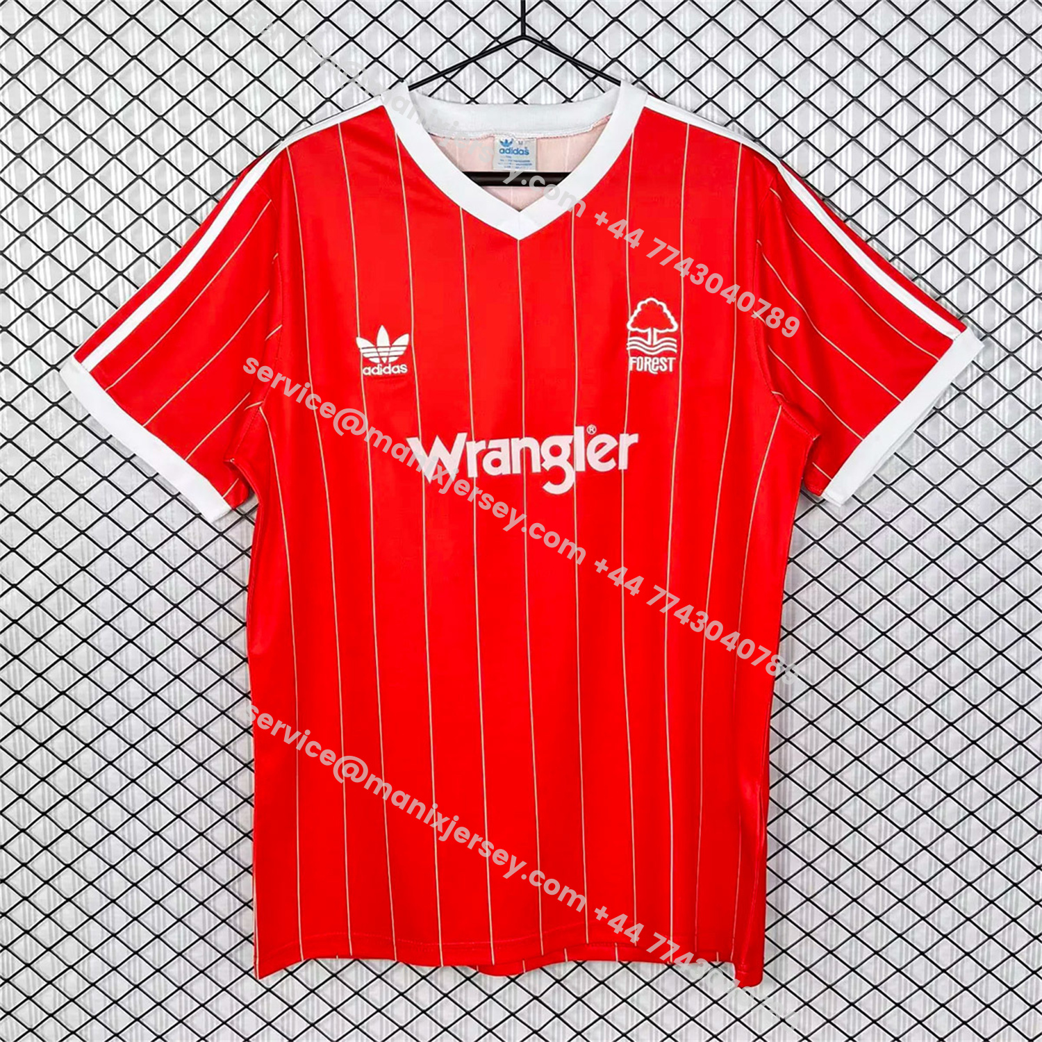 ManixJersey.com | Retro Nottingham Forest 1982-84 Home Jersey -Customize Name, Number and Patch | Worldwide Shipping
