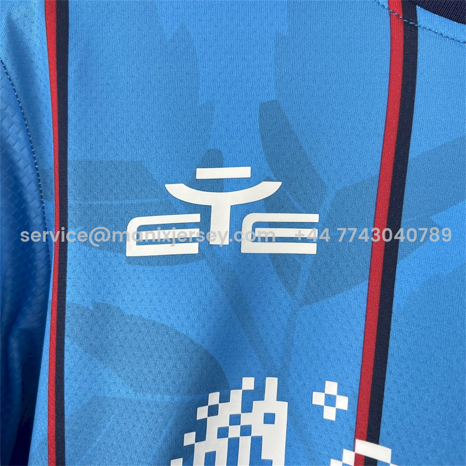ManixJersey.com | Cagliari Calcio 25-26 Third Jersey - Fans Version -Customize Name, Number and Patch | Worldwide Shipping