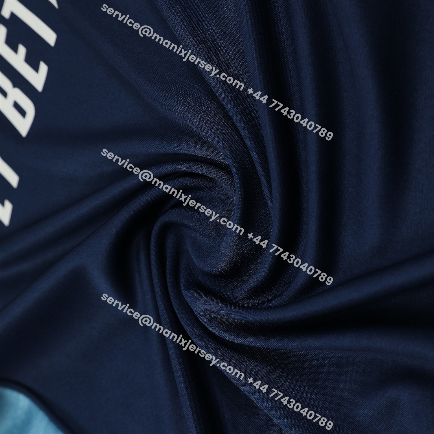 ManixJersey.com | Arsenal 25-26 Vest Training Set - Deep Blue Vest and Shorts -Customize Name, Number and Patch | Worldwide Shipping