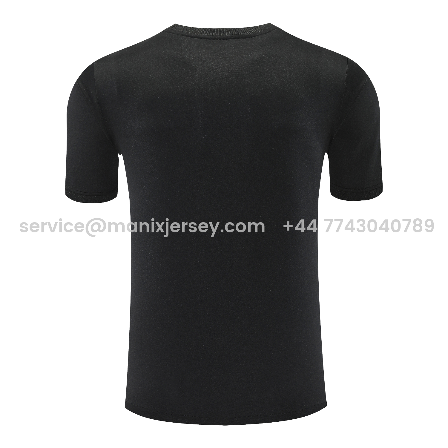 ManixJersey.com | Inter Milan 25-26 Short-Sleeve Training Set - Black Top & Black Shorts -Customize Name, Number and Patch | Worldwide Shipping