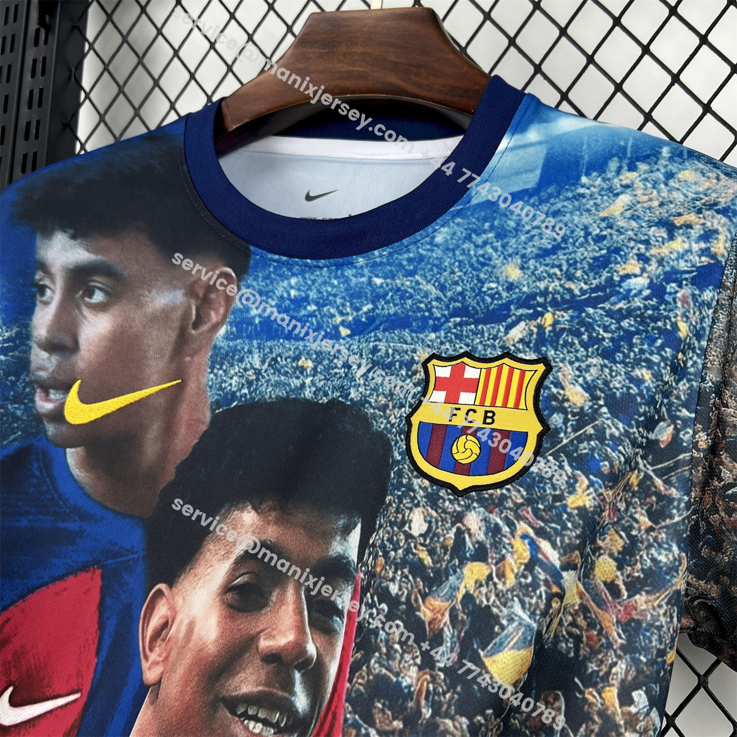 ManixJersey.com | Barcelona 25-26 Lamine Yamal Special Jersey - Fans Version -Customize Name, Number and Patch | Worldwide Shipping