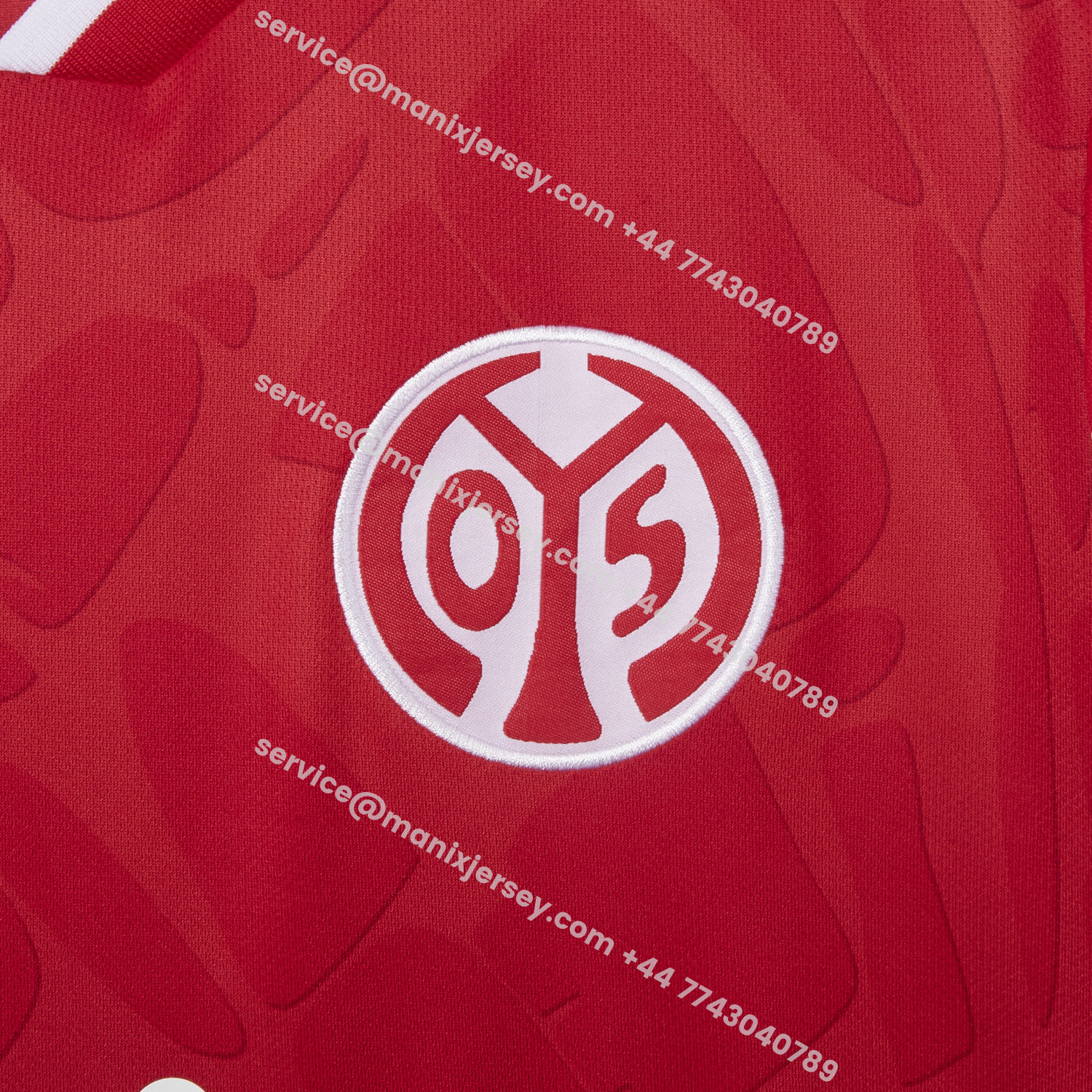 ManixJersey.com | Mainz 25-26 Home Jersey - Fans Version -Customize Name, Number and Patch | Worldwide Shipping