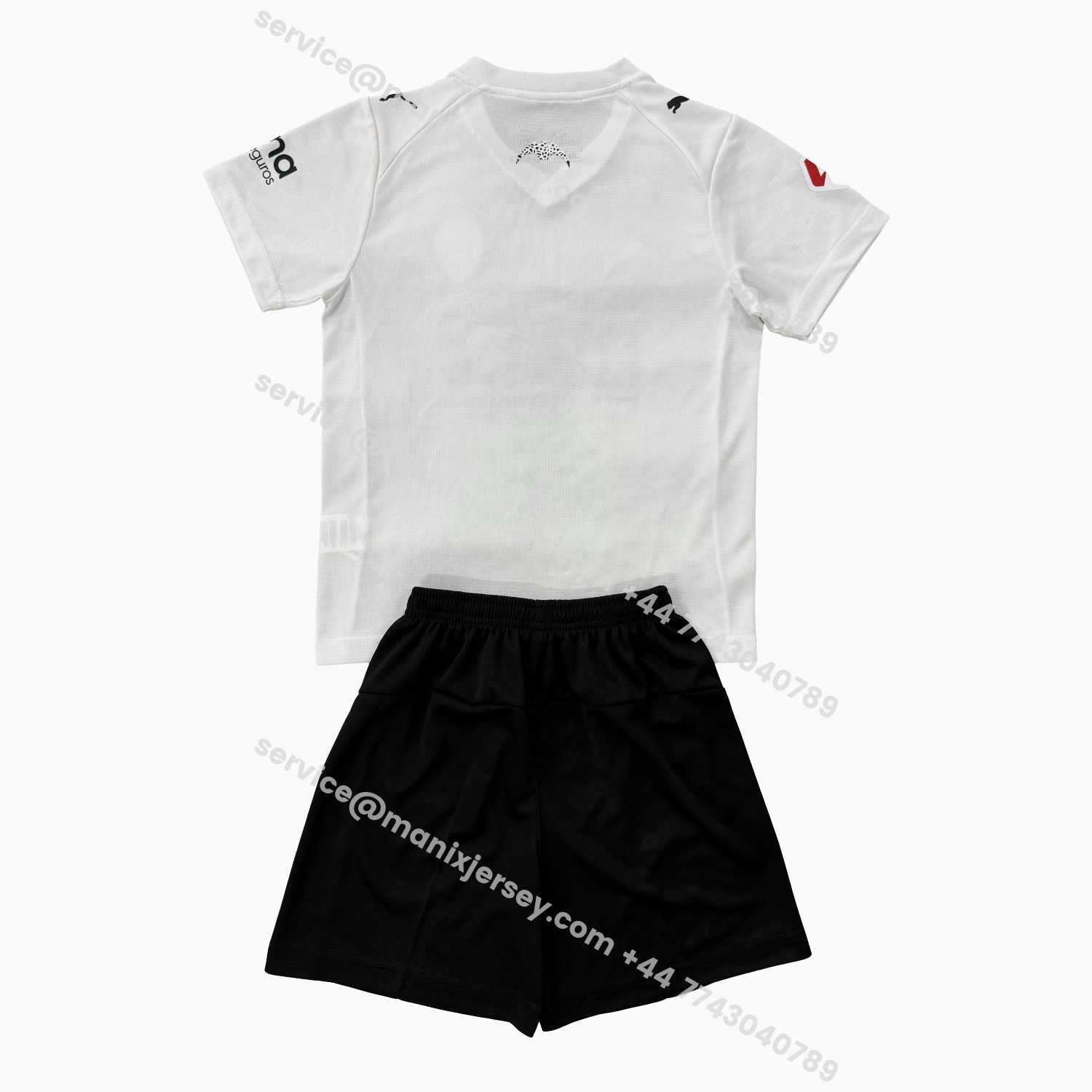 ManixJersey.com | Valencia 25-26 Home Men's Adult Jersey Set - Fans Version -Customize Name, Number and Patch | Worldwide Shipping