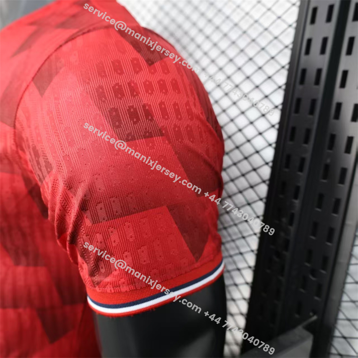 ManixJersey.com | Lille 25-26 Home Red Jersey - Player Version -Customize Name, Number and Patch | Worldwide Shipping