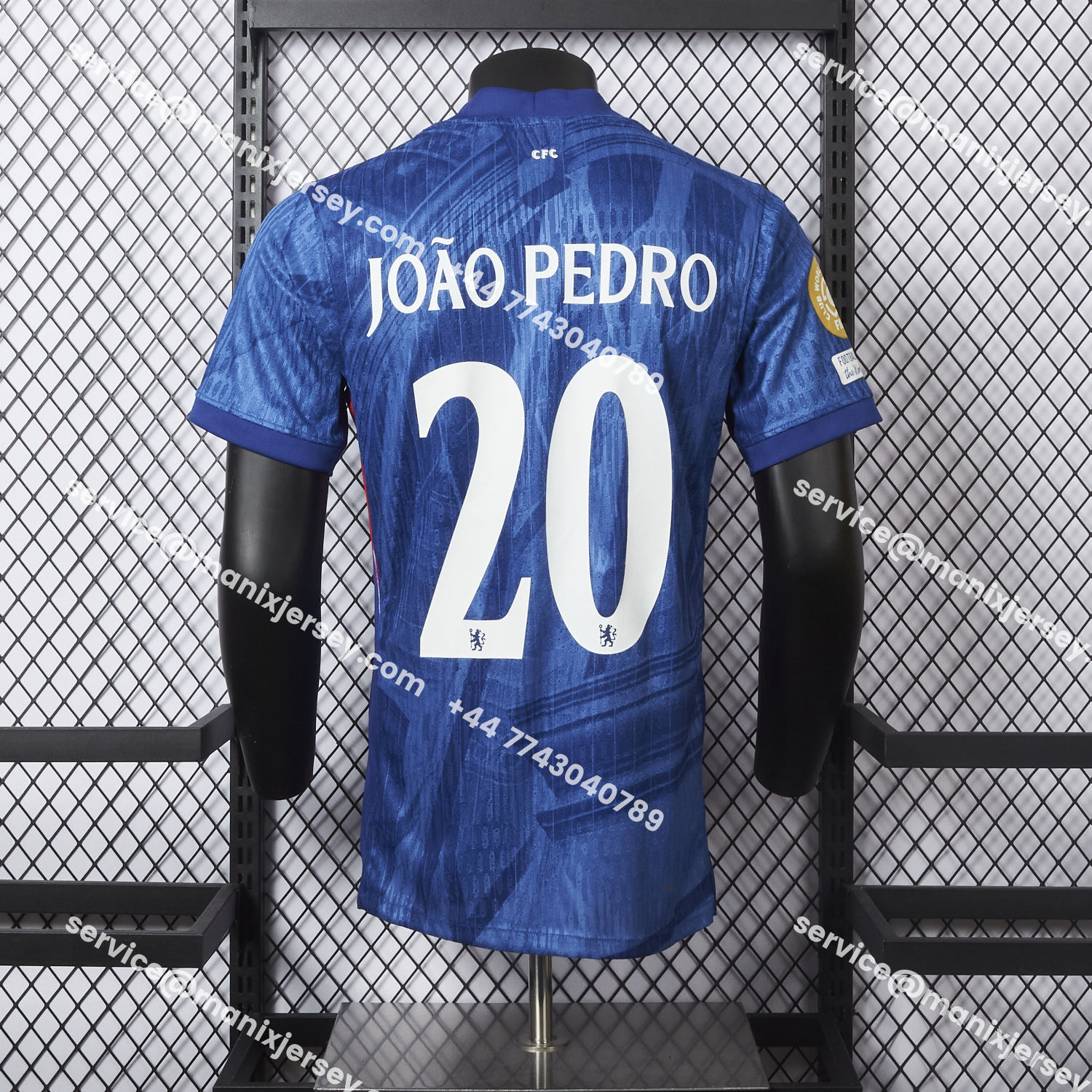 ManixJersey.com | C.H.E.L.S.E.A 25-26 Home Unsponsored Club World Cup Winner Jersey - Player Version -Customize Name, Number and Patch | Worldwide Shipping