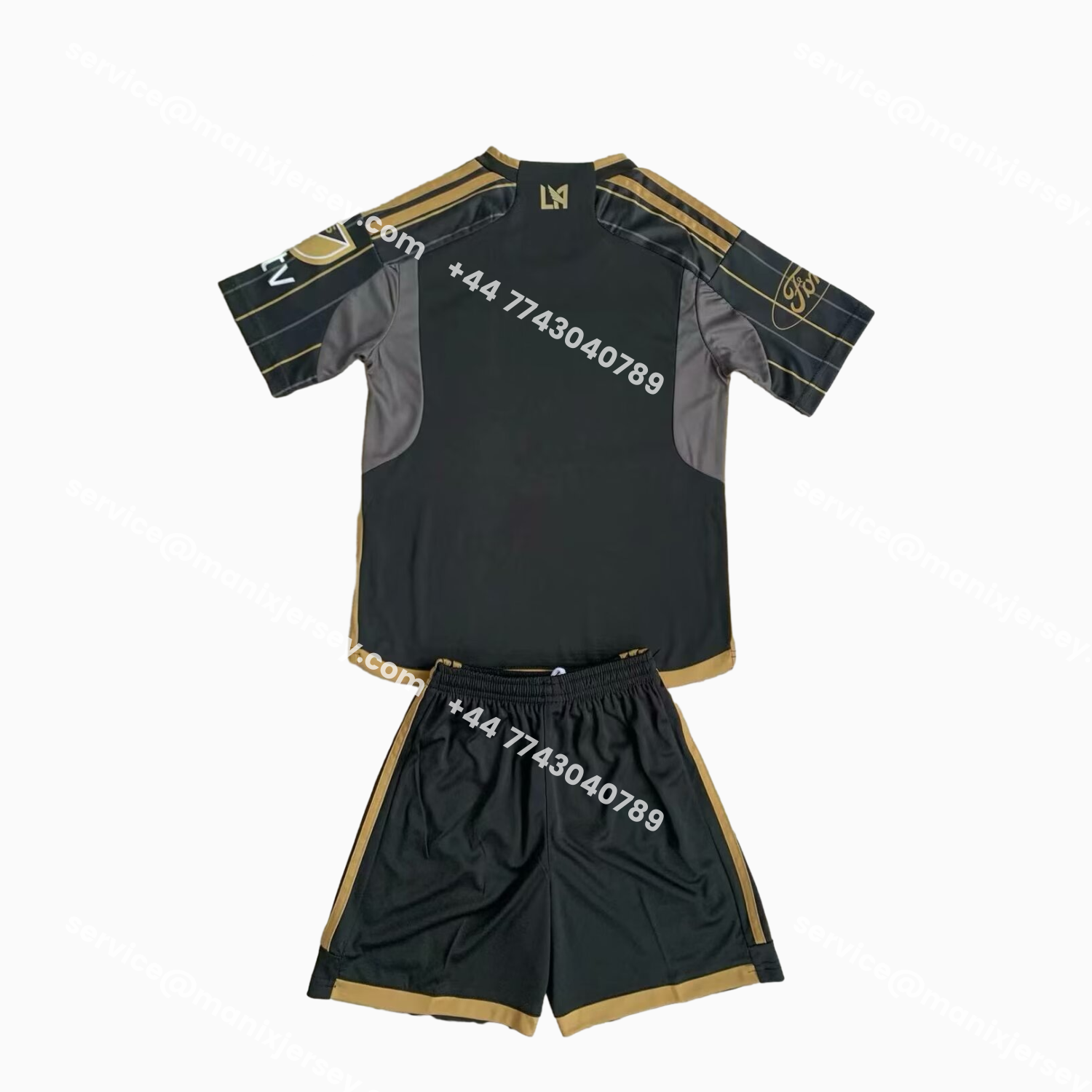 ManixJersey.com | Los Angeles FC 2025 Home Kids Kit -Customize Name, Number and Patch | Worldwide Shipping