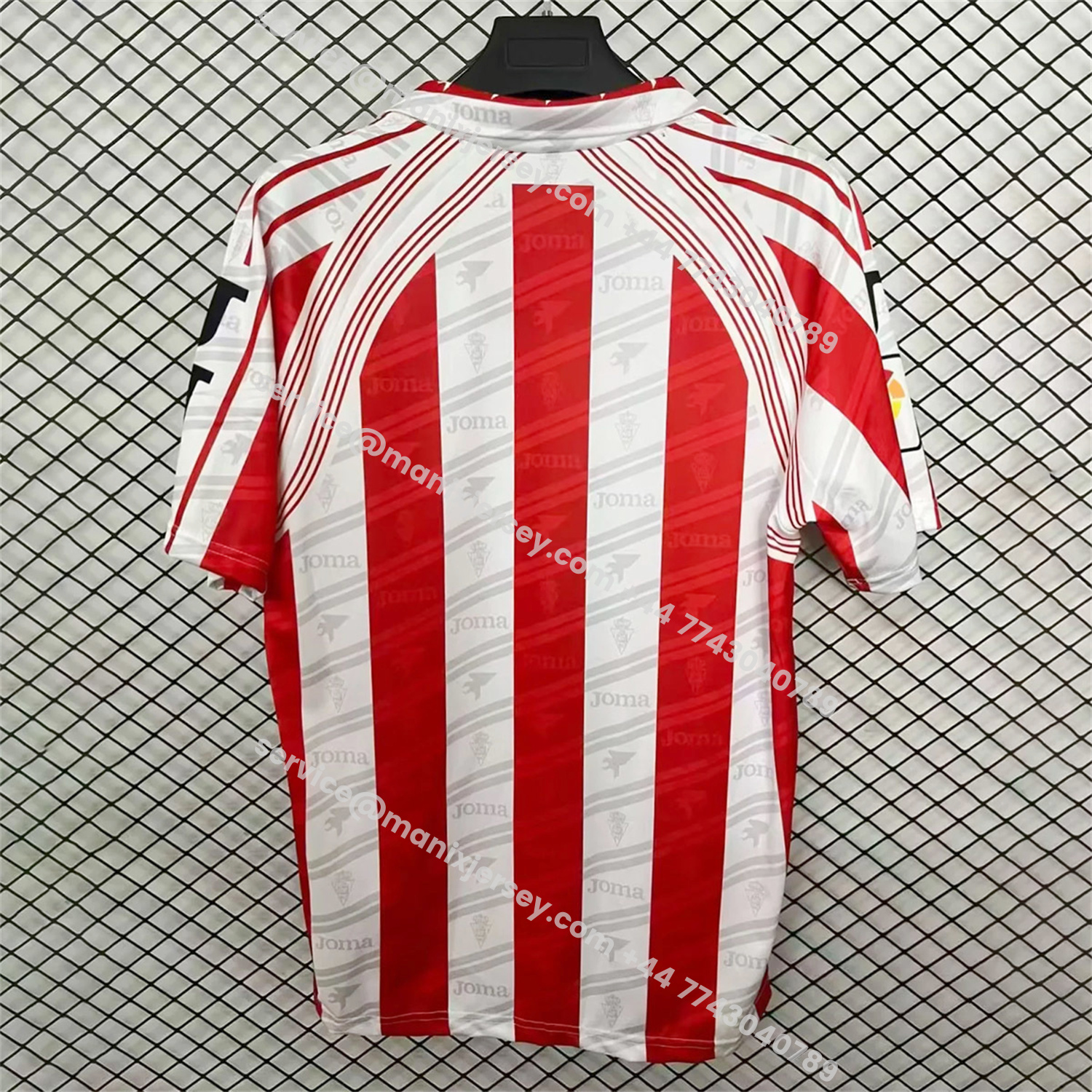 ManixJersey.com | Retro Sporting de Gijon 1995-96 Home Jersey -Customize Name, Number and Patch | Worldwide Shipping
