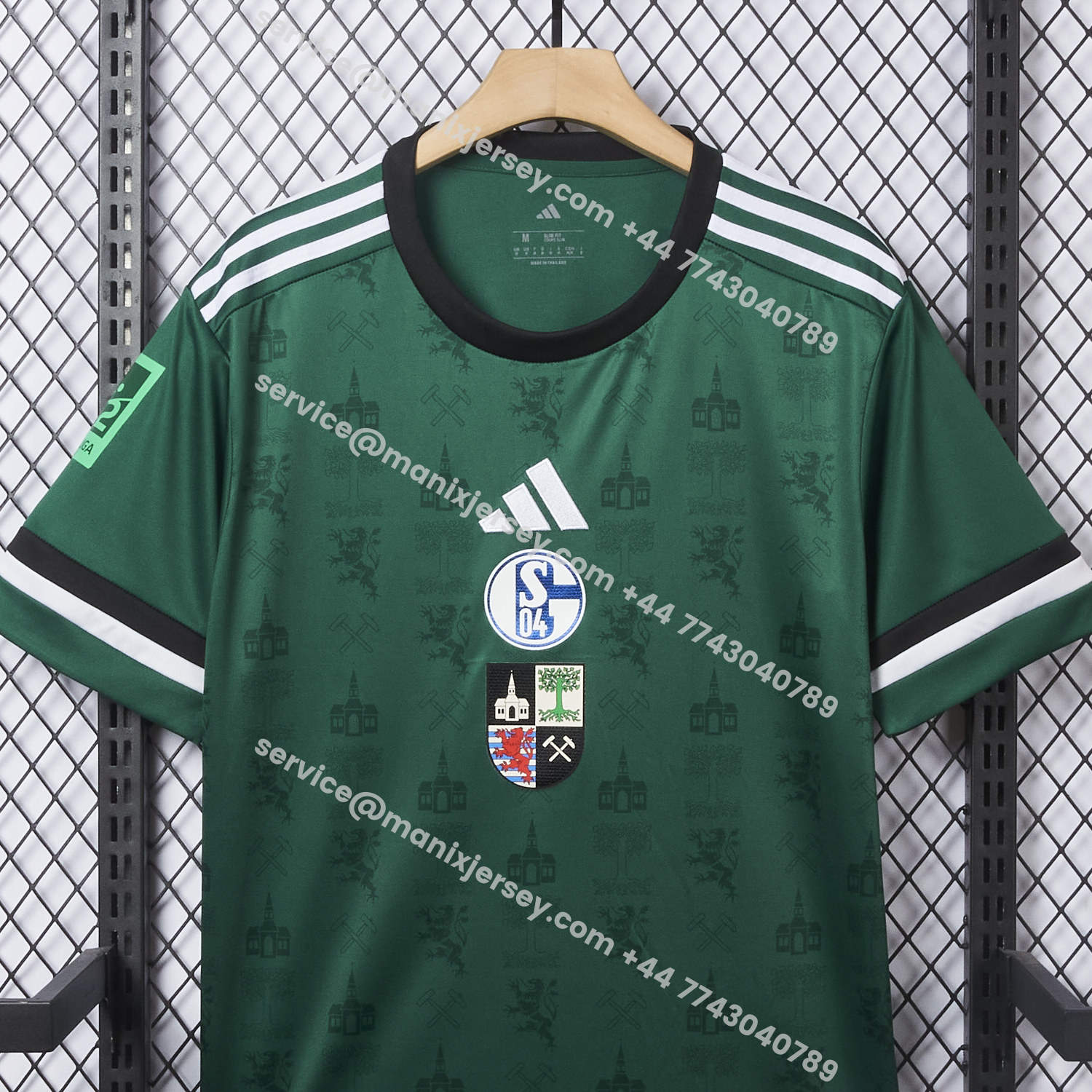 ManixJersey.com | Schalke 04 25-26 150 Years of Gelsenkirchen Special Jersey - Fans Version -Customize Name, Number and Patch | Worldwide Shipping
