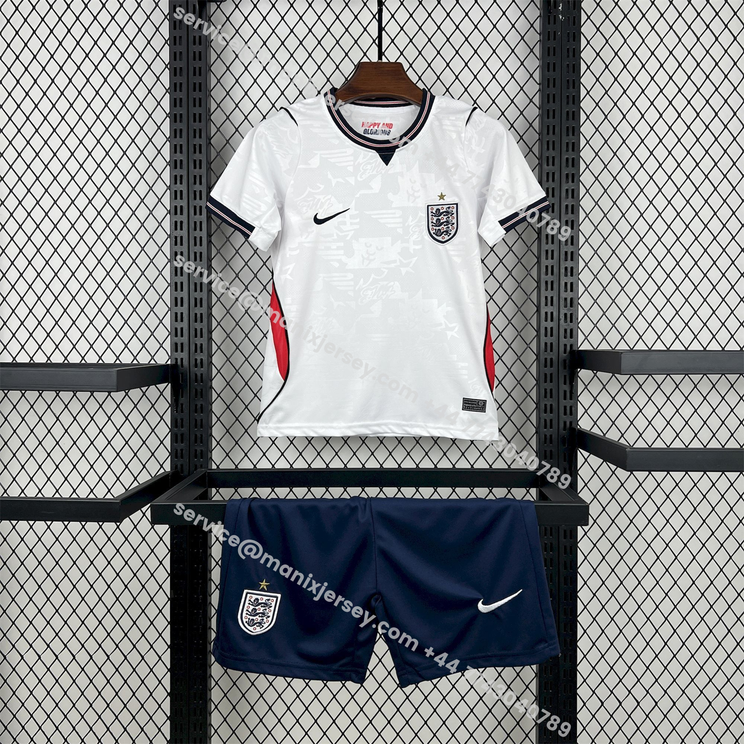 England 2026 Home White Men's Adult Jersey Set - Fans Version:football jersey mysite: unitedjerseyfootball 邓江浪:football