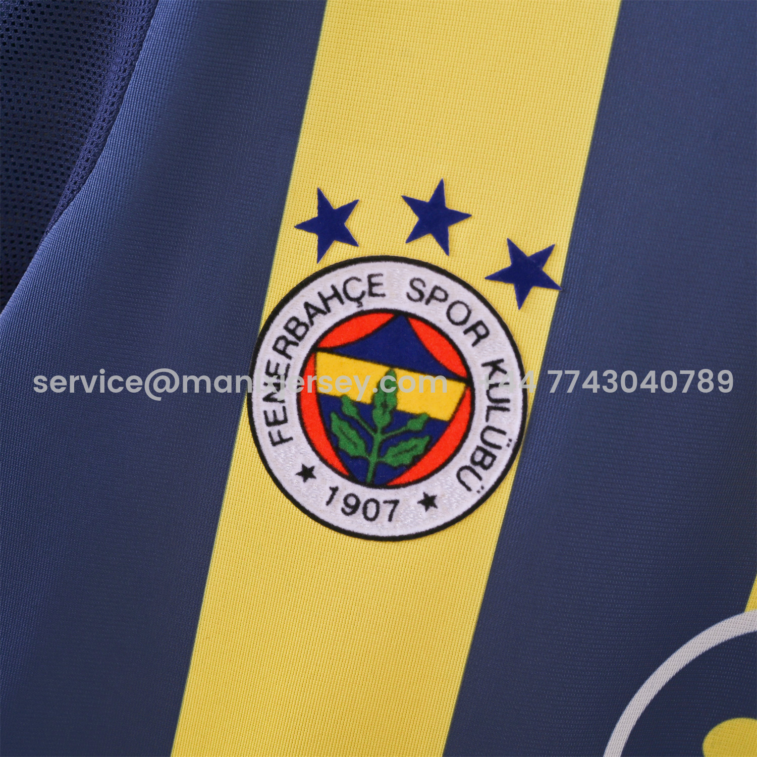 ManixJersey.com | Retro Fenerbahce 2005-06 Home Jersey -Customize Name, Number and Patch | Worldwide Shipping