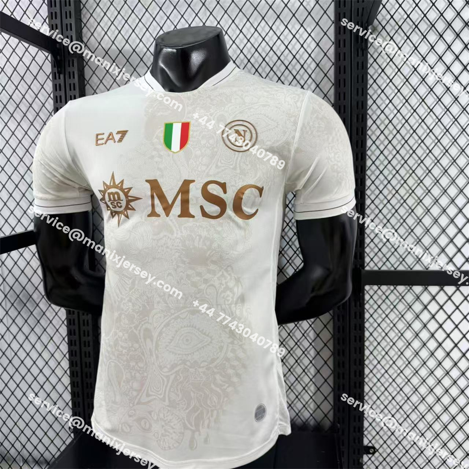 ManixJersey.com | Napoli 25-26 Away Jersey - Player Version -Customize Name, Number and Patch | Worldwide Shipping