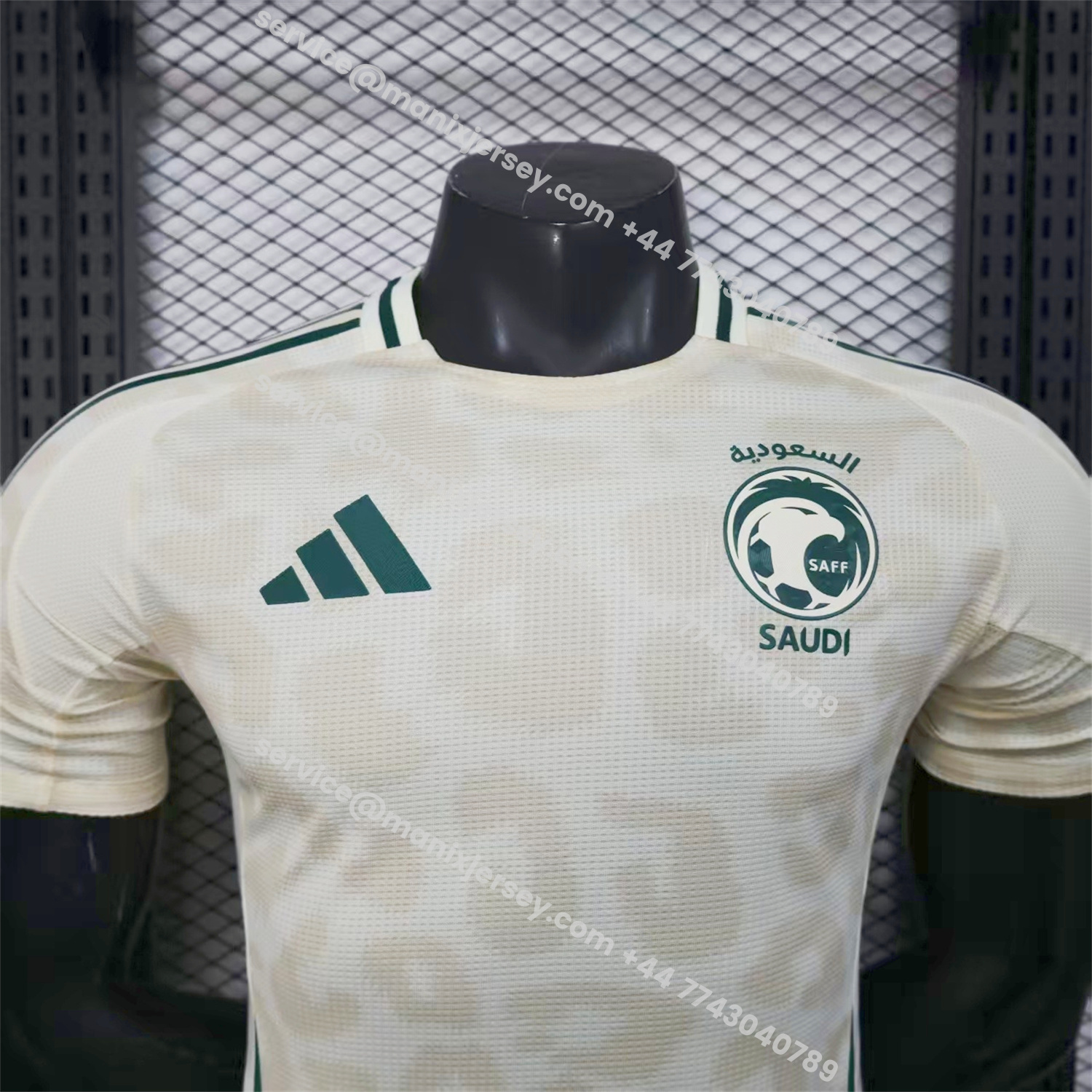ManixJersey.com | Saudi Arabia 25-26 Away White Jersey - Player Version -Customize Name, Number and Patch | Worldwide Shipping
