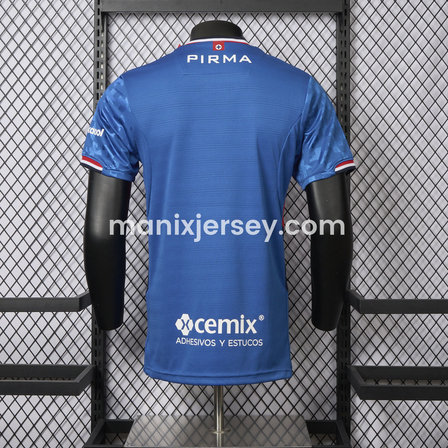 ManixJersey.com | Cruz Azul 25-26 Home Jersey - Player Version -Customize Name, Number and Patch | Worldwide Shipping