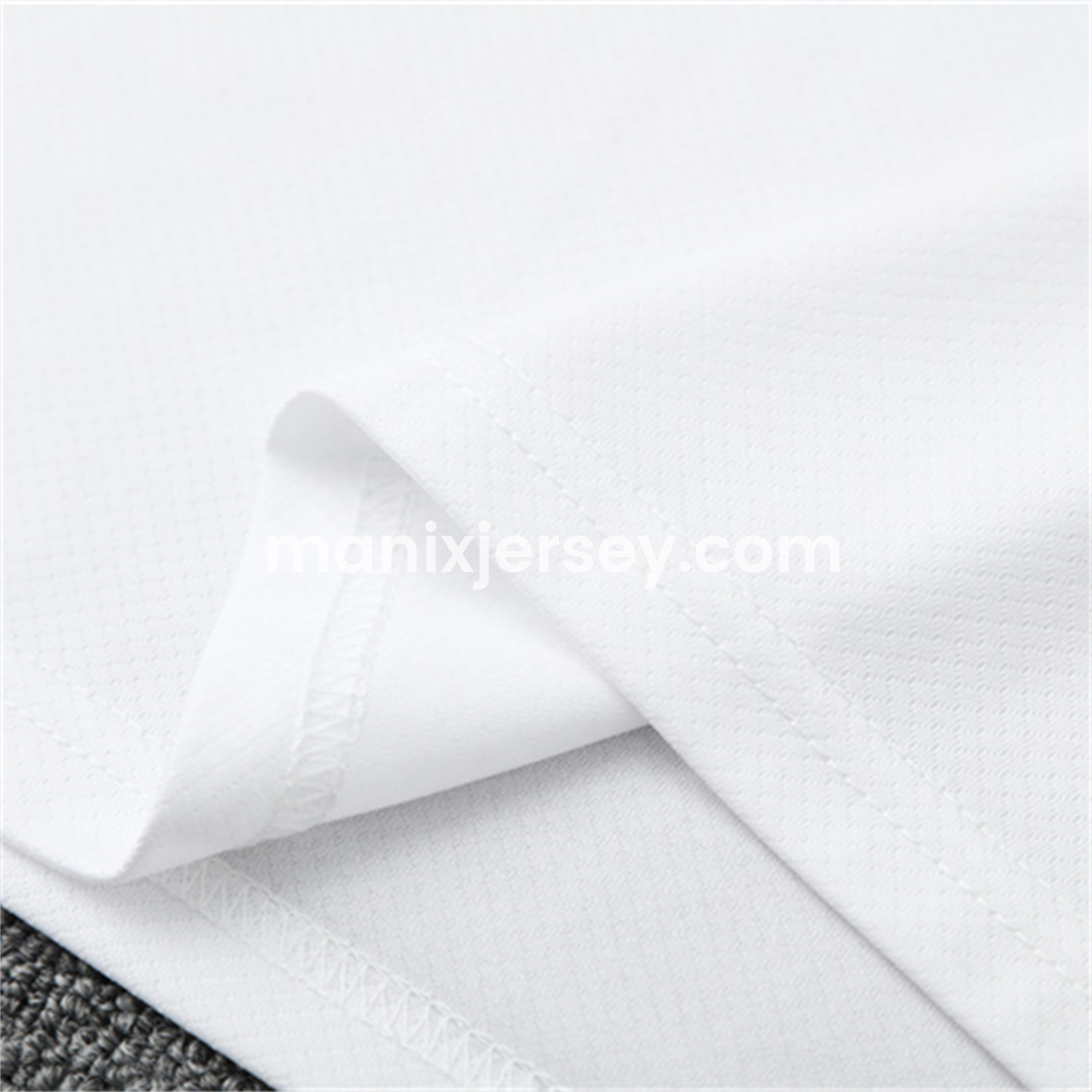 ManixJersey.com | INT M.A.M 25-26 Short-Sleeve Training Set - White Top and Black Shorts -Customize Name, Number and Patch | Worldwide Shipping