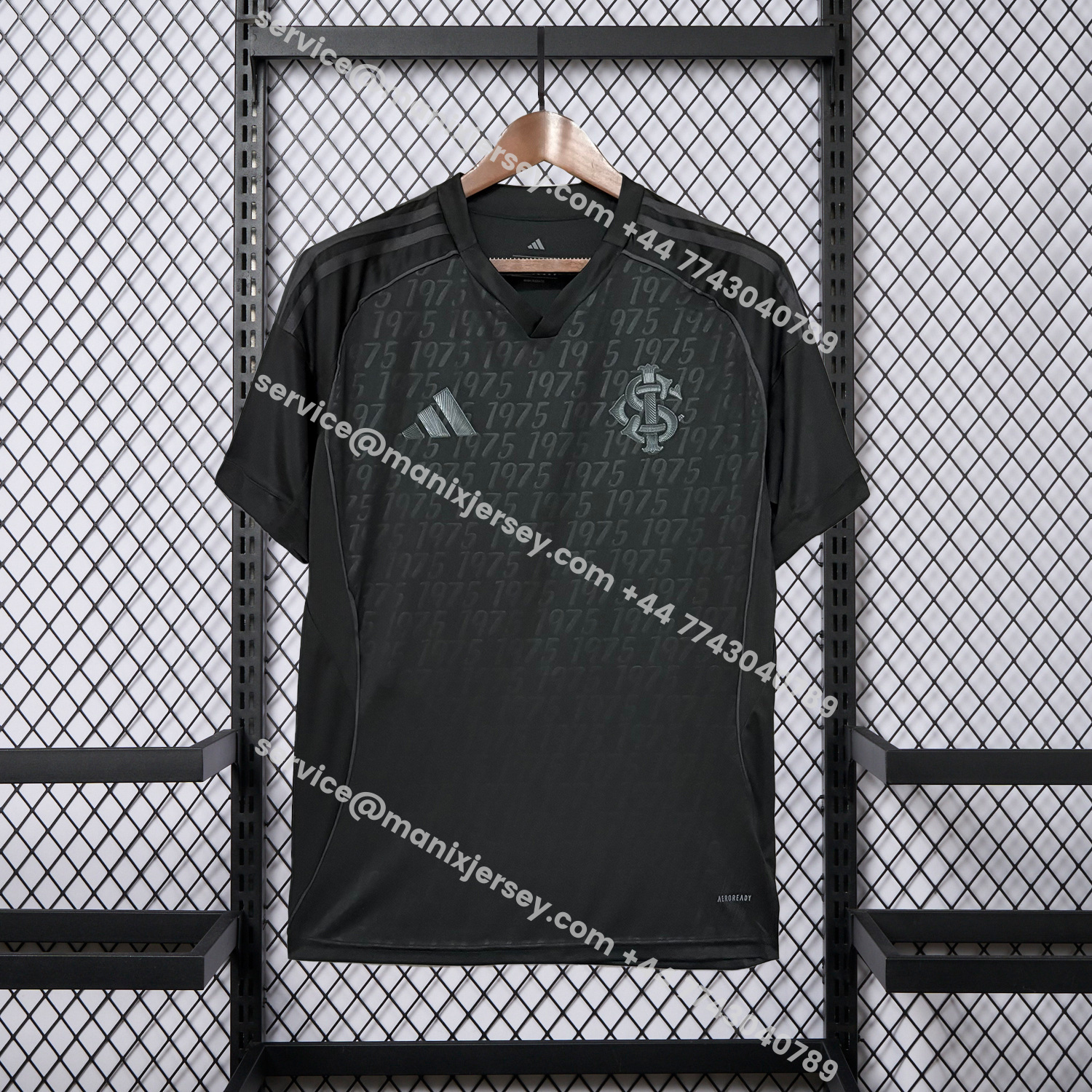 ManixJersey.com | SC Internacional 25-26 Black Unsponsored Special Jersey - Fans Version -Customize Name, Number and Patch | Worldwide Shipping