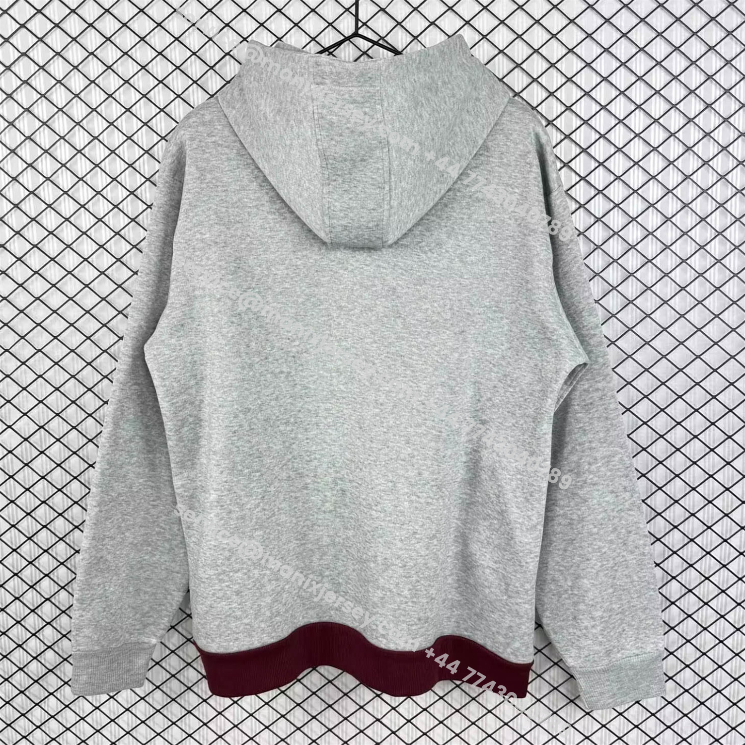 ManixJersey.com | Retro Bayern Munich 2014-15 Grey Unisex Pullover Hoodie -Customize Name, Number and Patch | Worldwide Shipping