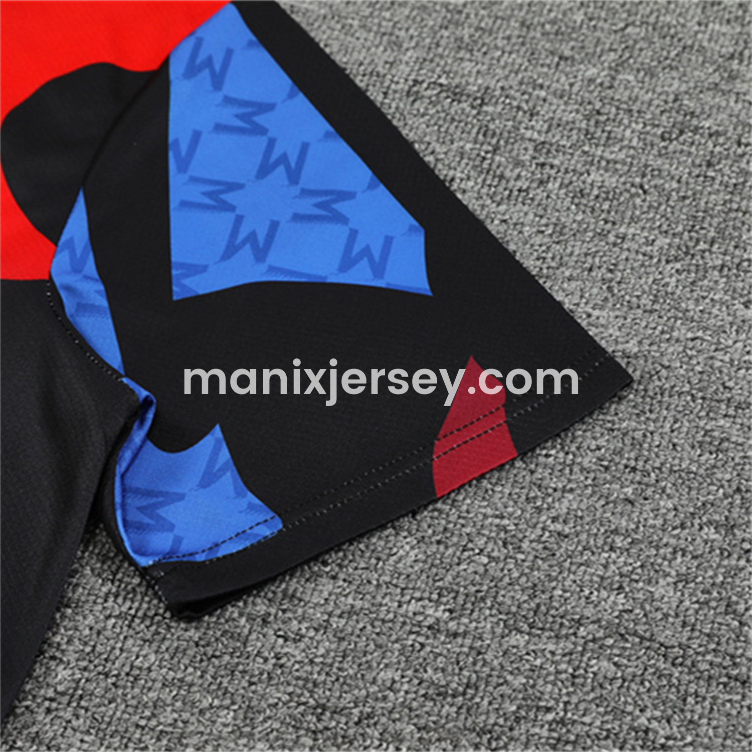 ManixJersey.com | Manchester United 24-25 Pre-Match Kids Short-Sleeve Training Set - Camouflage -Customize Name, Number and Patch | Worldwide Shipping