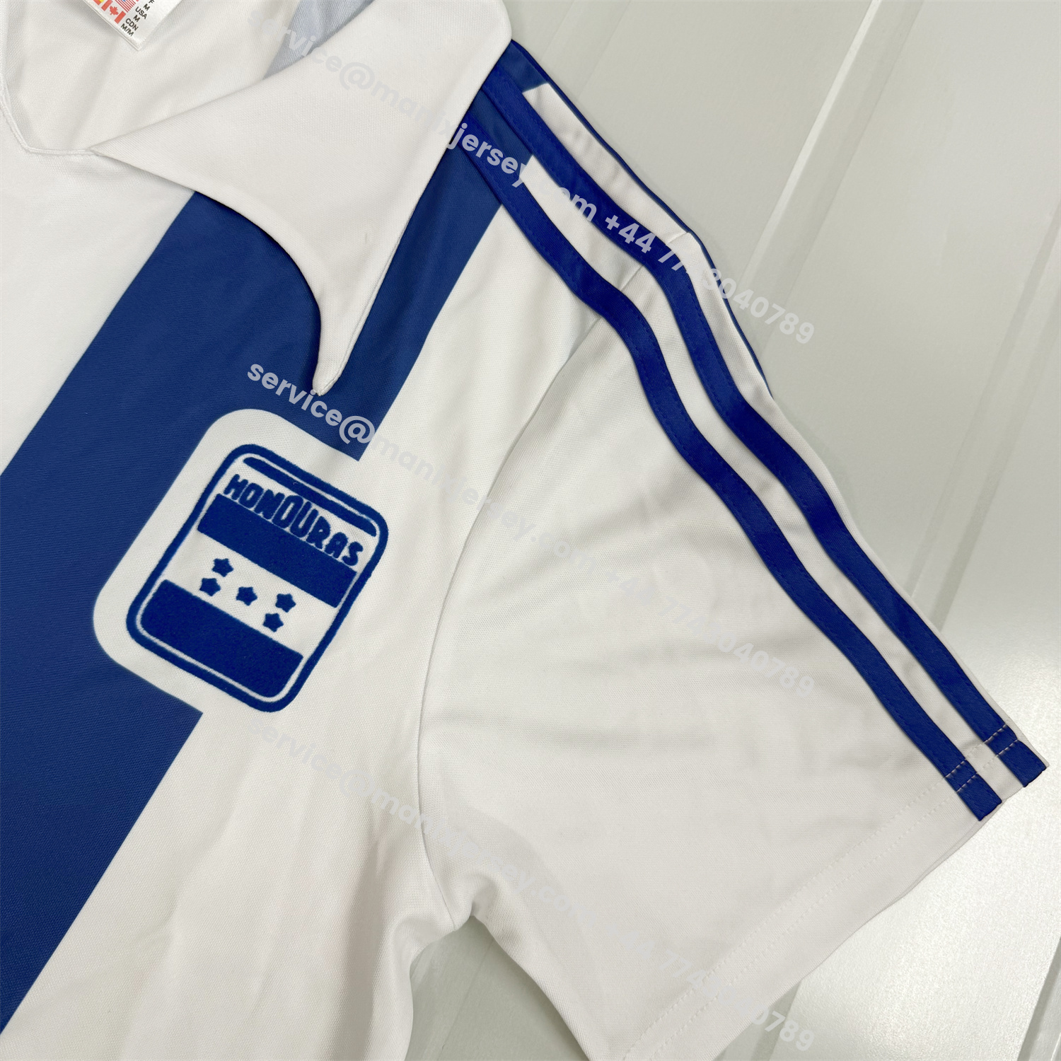 ManixJersey.com | Retro Honduras 1980-82 Away Jersey -Customize Name, Number and Patch | Worldwide Shipping