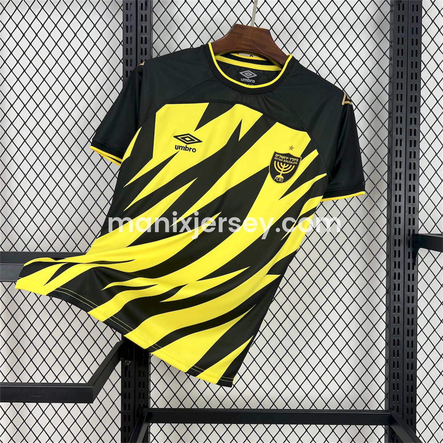 ManixJersey.com | Beitar Jerusalem 24-25 Home Jersey - Fans Version -Customize Name, Number and Patch | Worldwide Shipping