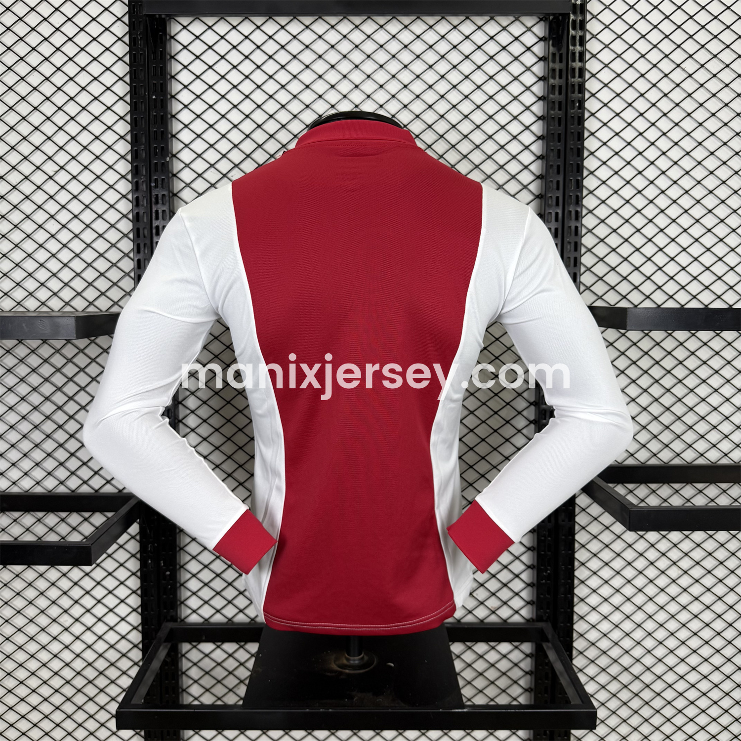 ManixJersey.com | Ajax 2025 125-Year Anniversary Long Sleeves Jersey - Player Version -Customize Name, Number and Patch | Worldwide Shipping